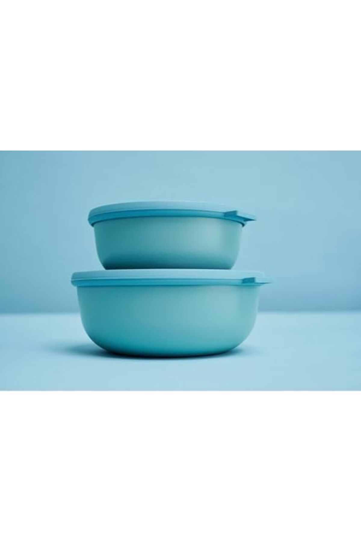 DERİK-- Multi-Purpose Cirqula Round 4-Piece Set - Storage Container with Lid - Storage Box, Refrigerator 1