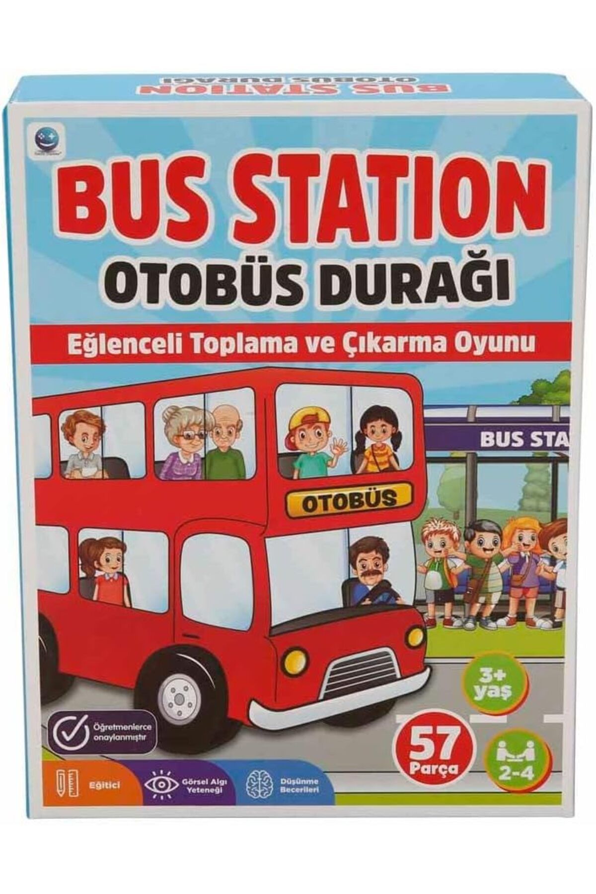 STOREMAX ekn Games Sun-Ctv-Sml-Oyun Otobüs Durağı Toplama Çıkartma Matematik İşlemleri nci mn 1133631