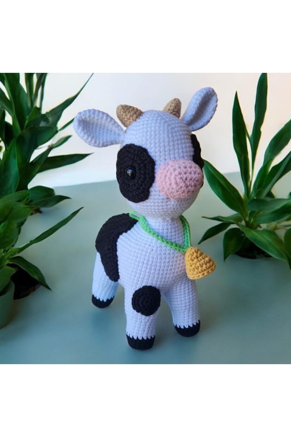 DERİK htsp ve Oyun Arkadaşı Amigurumi Oyuncak (İnek) şmd al 1122015
