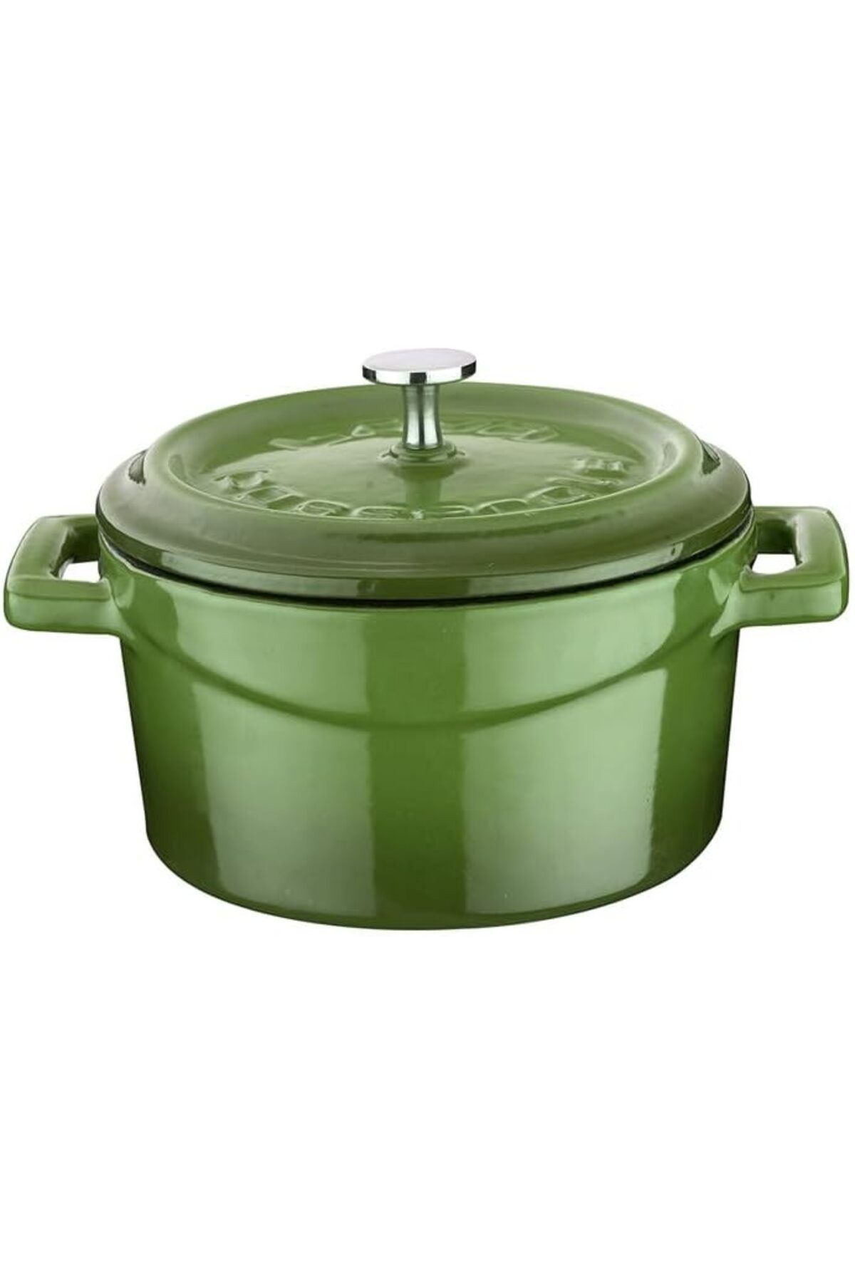 mazıdağı mazzıdağ Metal Döküm Mini Tencere, 10 cm, 0.35 L Hacim, Yeşil new store 1133631