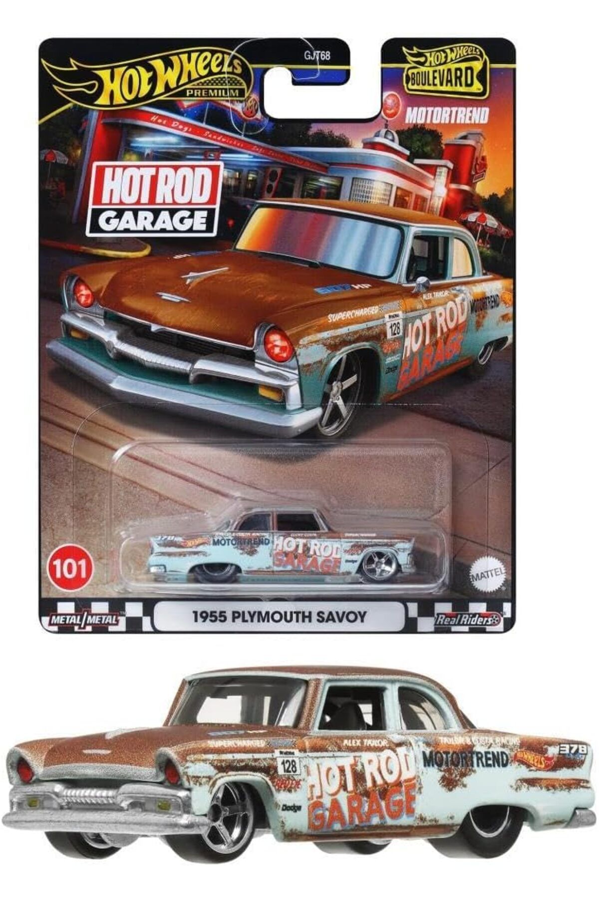 STOREMAX ekn Wheels Boulevard Premium Araçlar GJT68 - HRT58 1955 PLYMOUTH SAVOY nci mn 1133631