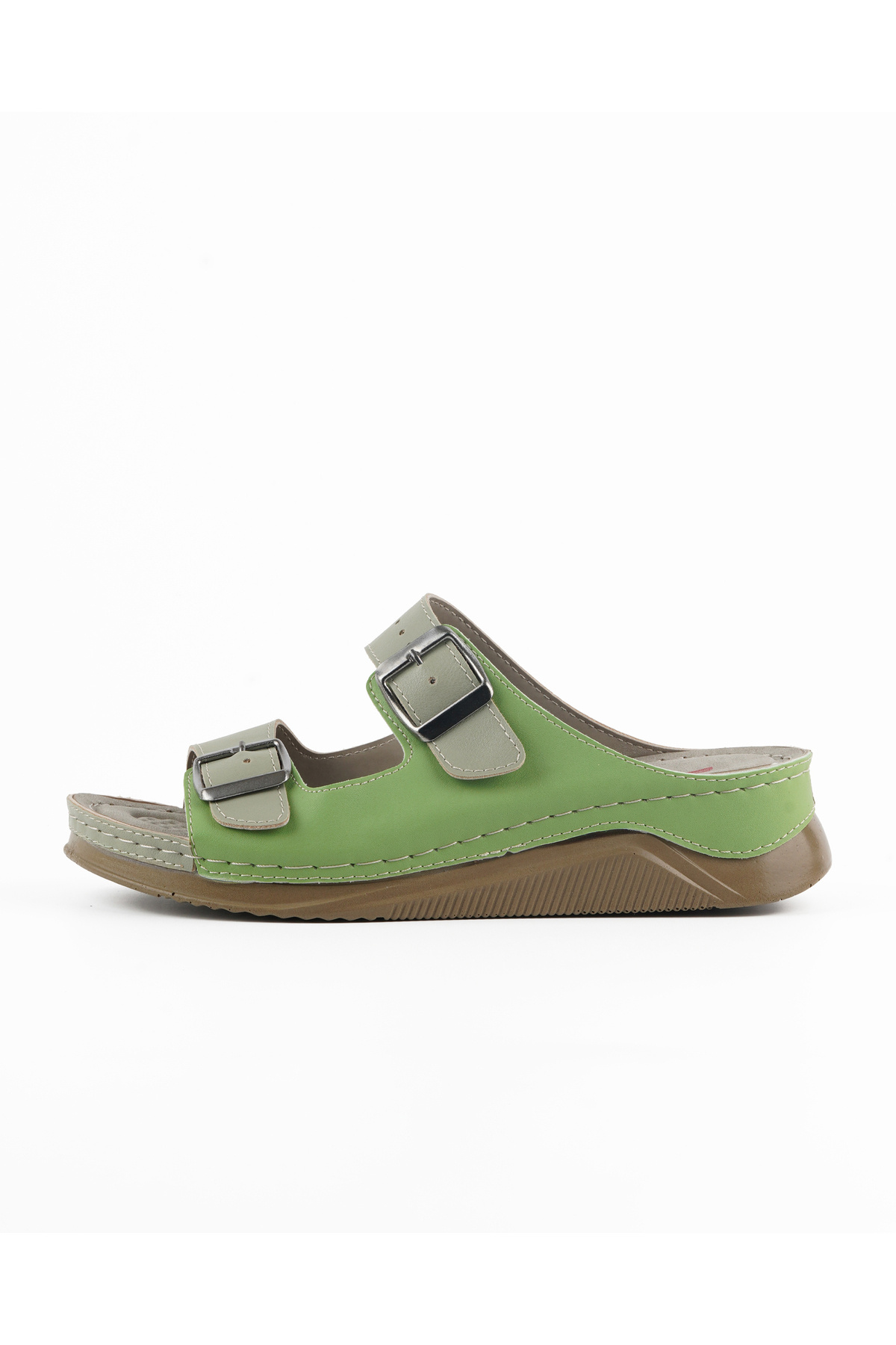 DR KLOMPA-Women's Slippers Dk677 Green - Dark Green Stylish and Useful Daily Slippers 2