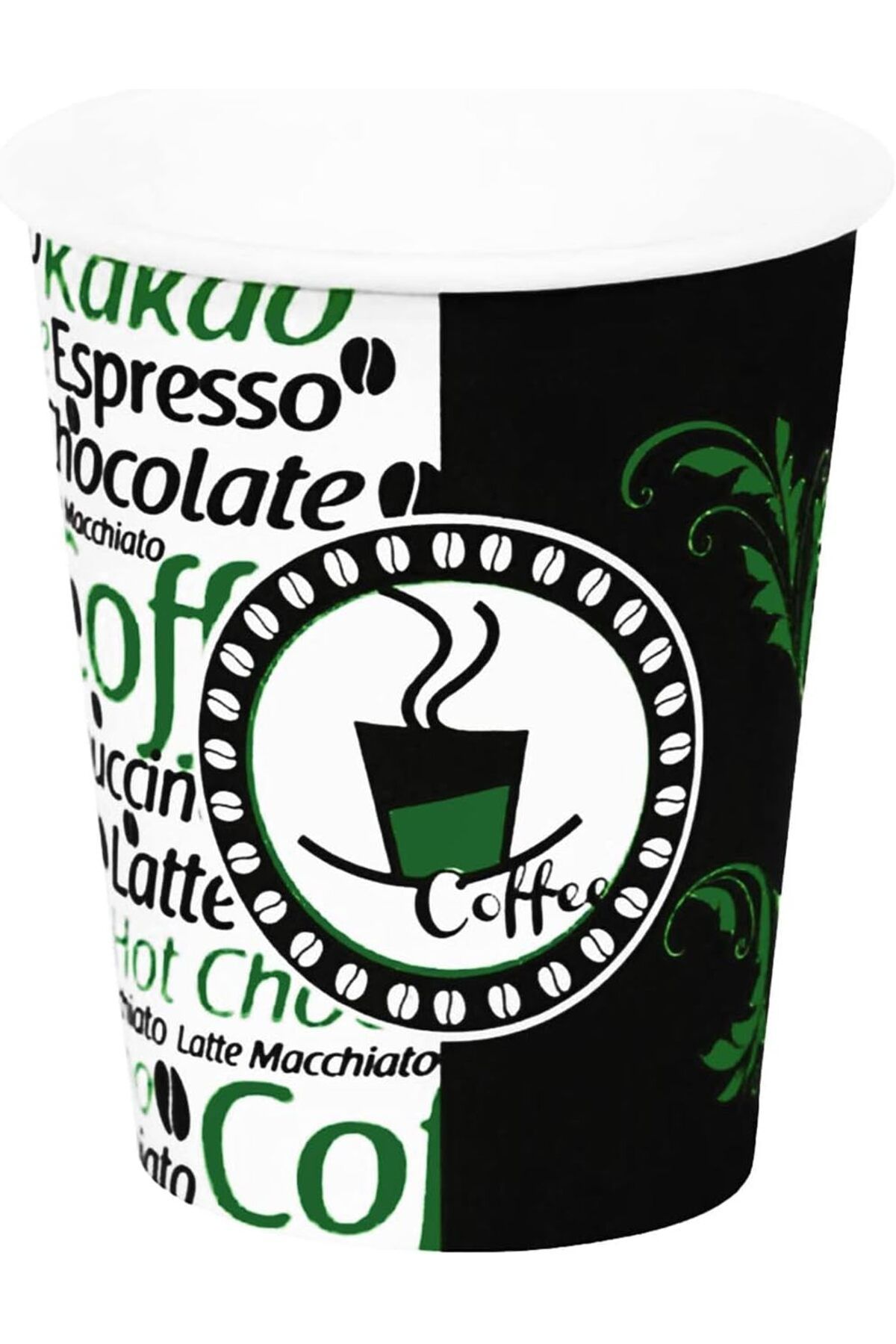 KDROĞLU GEÇMEZ Cup 7 Oz 180 ml Karton Bardak Otomat 300 Adet Kalın Bardak AVM 1114477