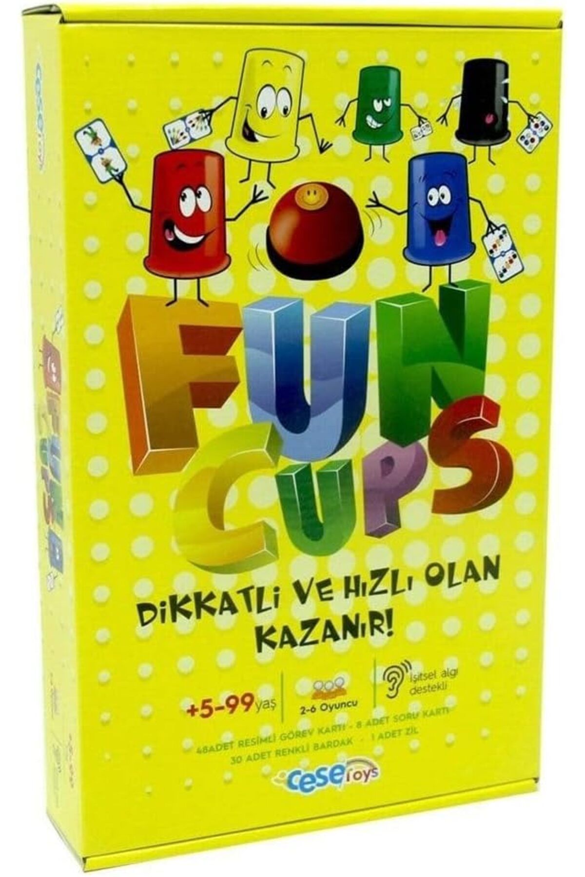MEGOBİNE WHERE Fun Cups Bardak Oyunu ZTML SYFT 1139610