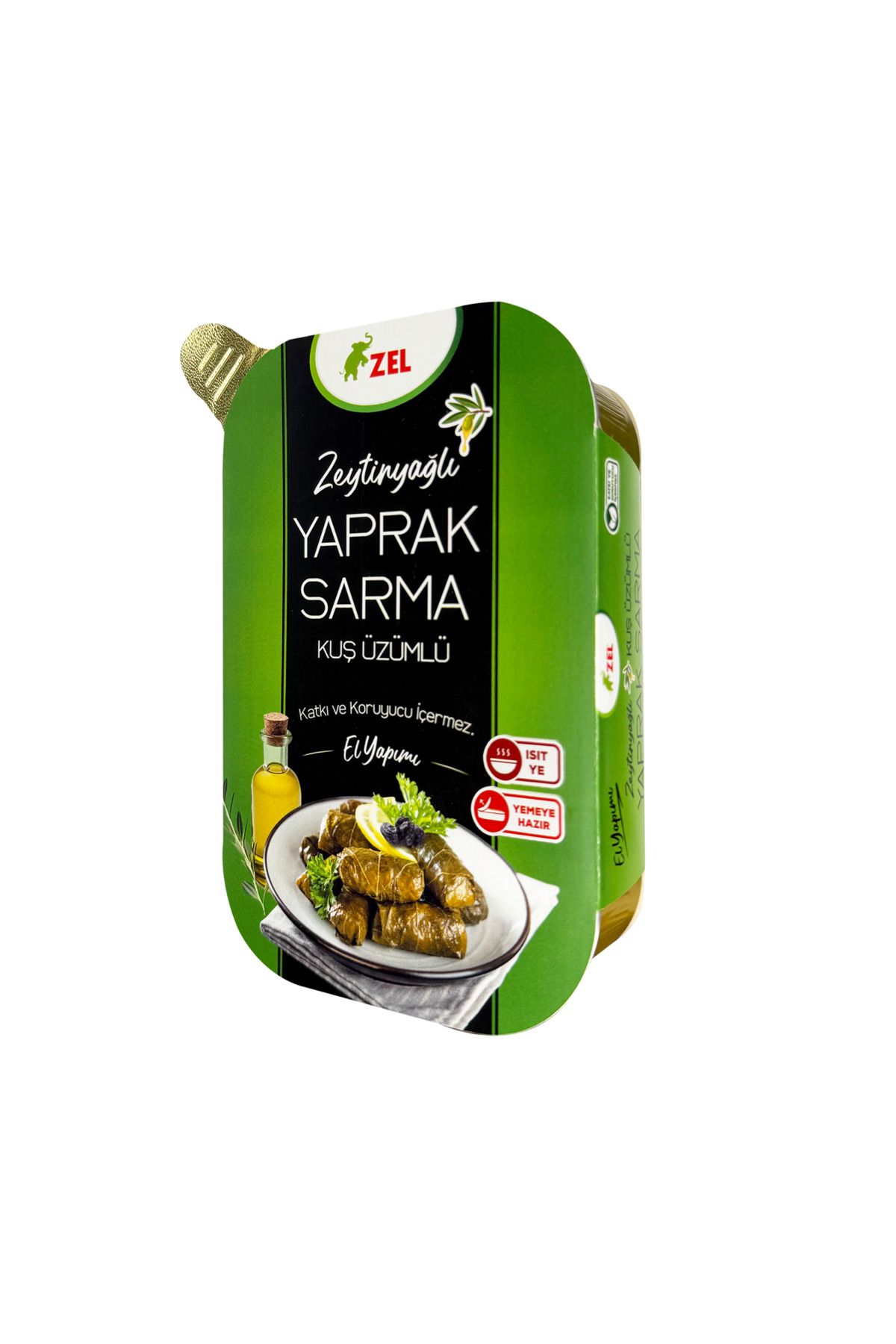 Zel Zeytinyağlı Kuş Üzümlü Yaprak Sarma 200 gr