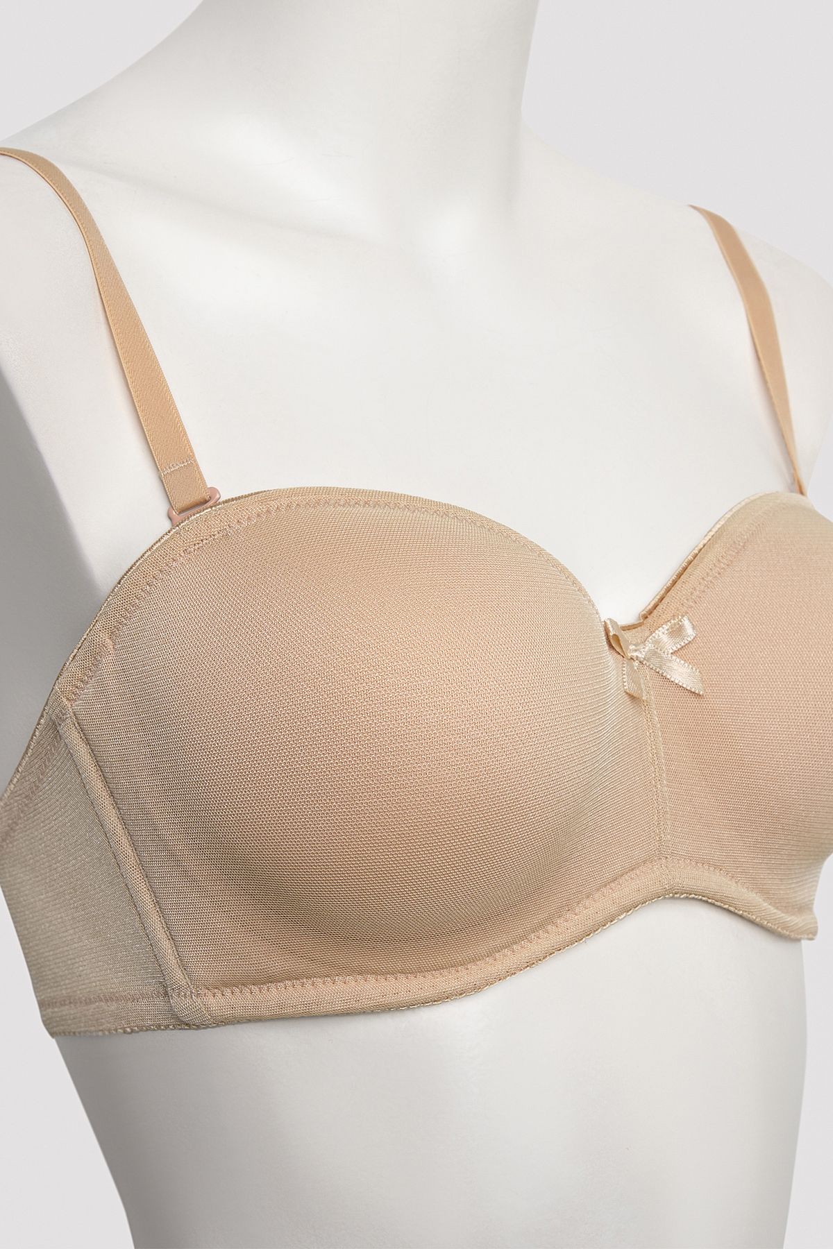 Penti-Nudefarbener, ungepolsterter Lotus-BH mit Bügeln 5