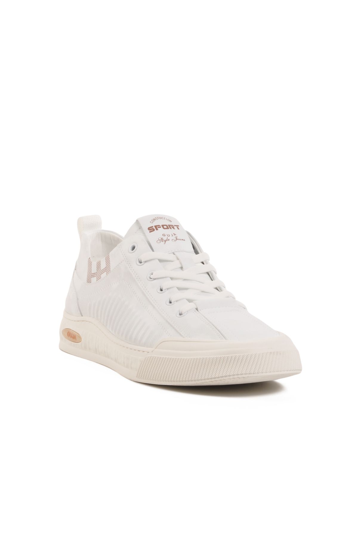 AYK'S Beyaz Hafif Esnek Erkek Sneaker 25Y510-13 M