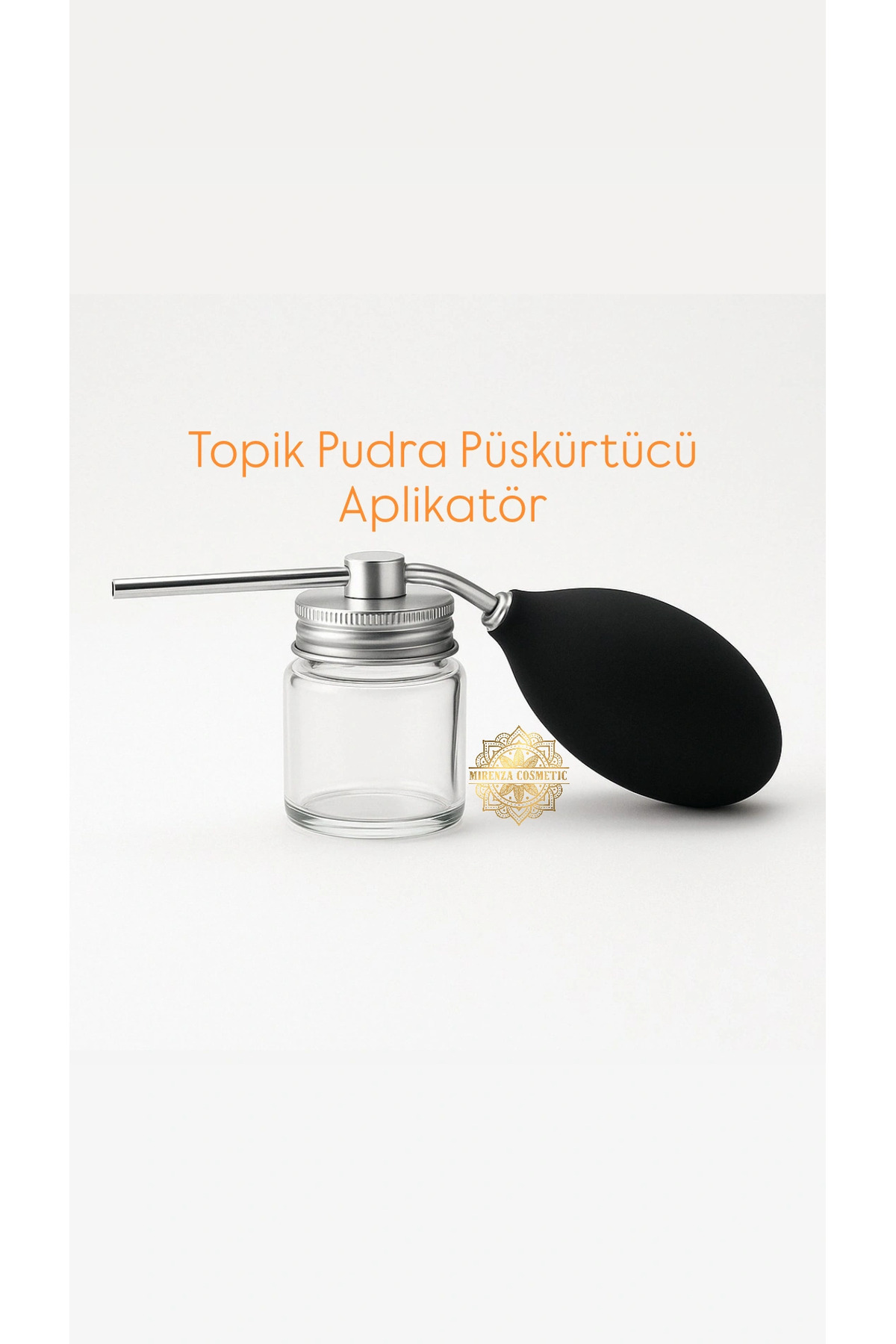 Nano Absolute Topik Saç Tozu Aplikatörü Manuel Püskürtücü Pompa Başlıklı Uygulama Şişesi — G-336