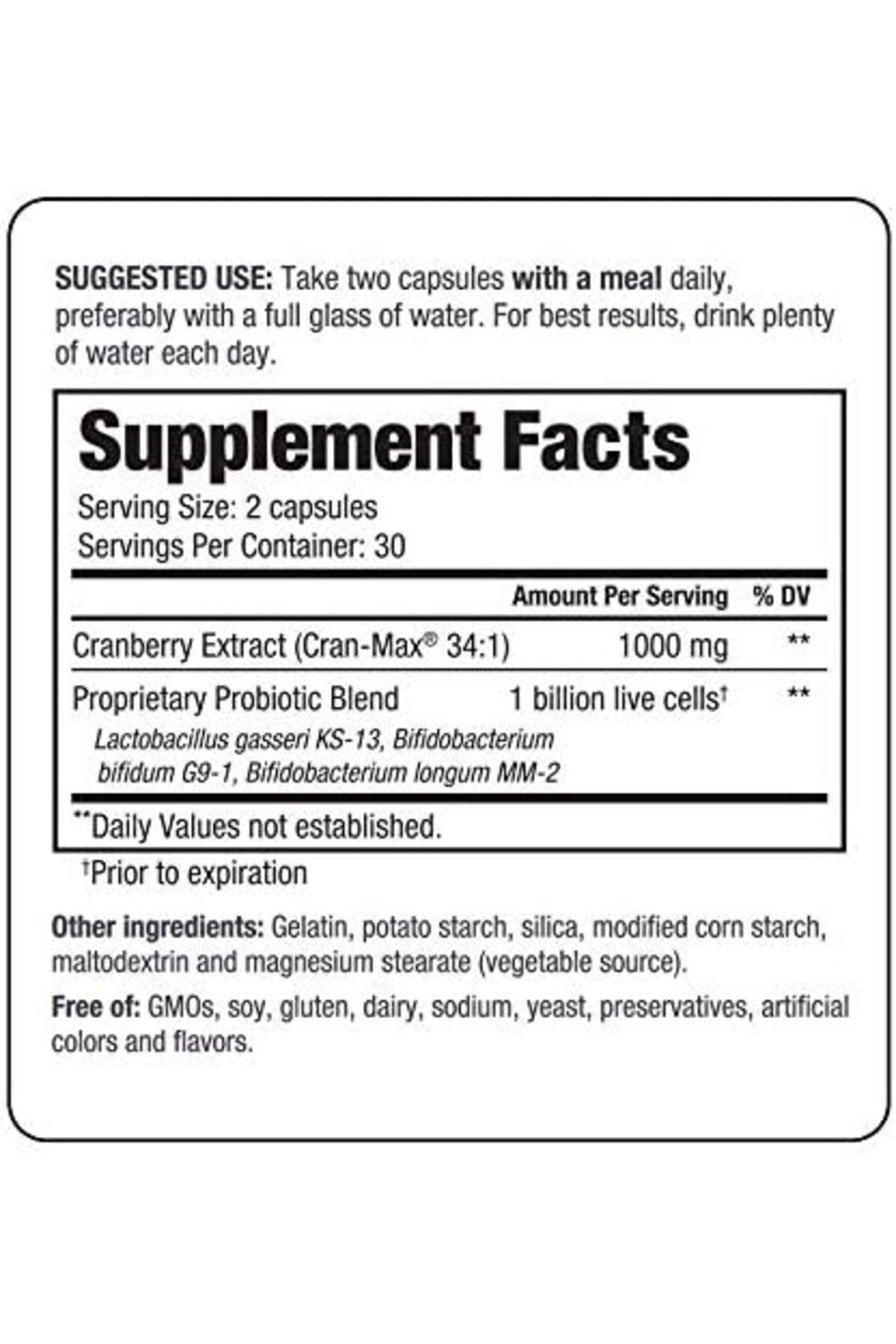 Kyolic-Kyo-Dophilus, Probiotics, Plus Cranberry Extract, 60 Capsules 5