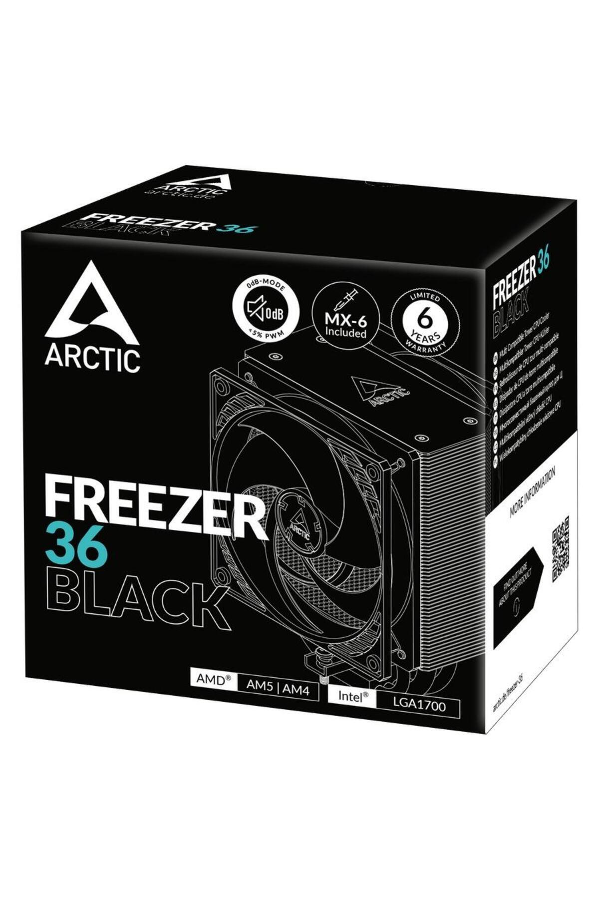 Arctic-Cooler CPU Arctic Freezer 36, 2x120 mm, 1800 rpm, PWM (Negru) 6