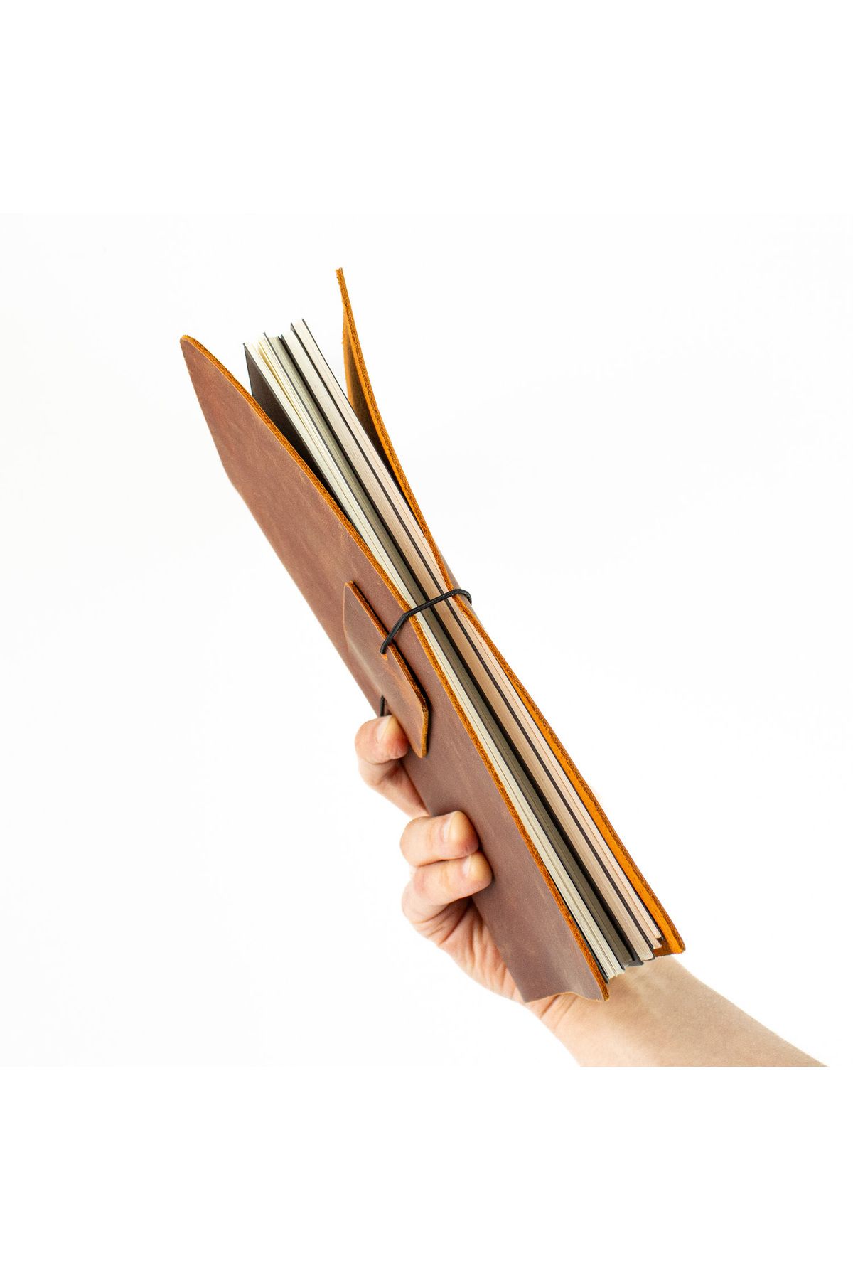 noft-A5 Travel Notebook Leather Notebook Case - Travel Notebook 16 X 23 cm 4