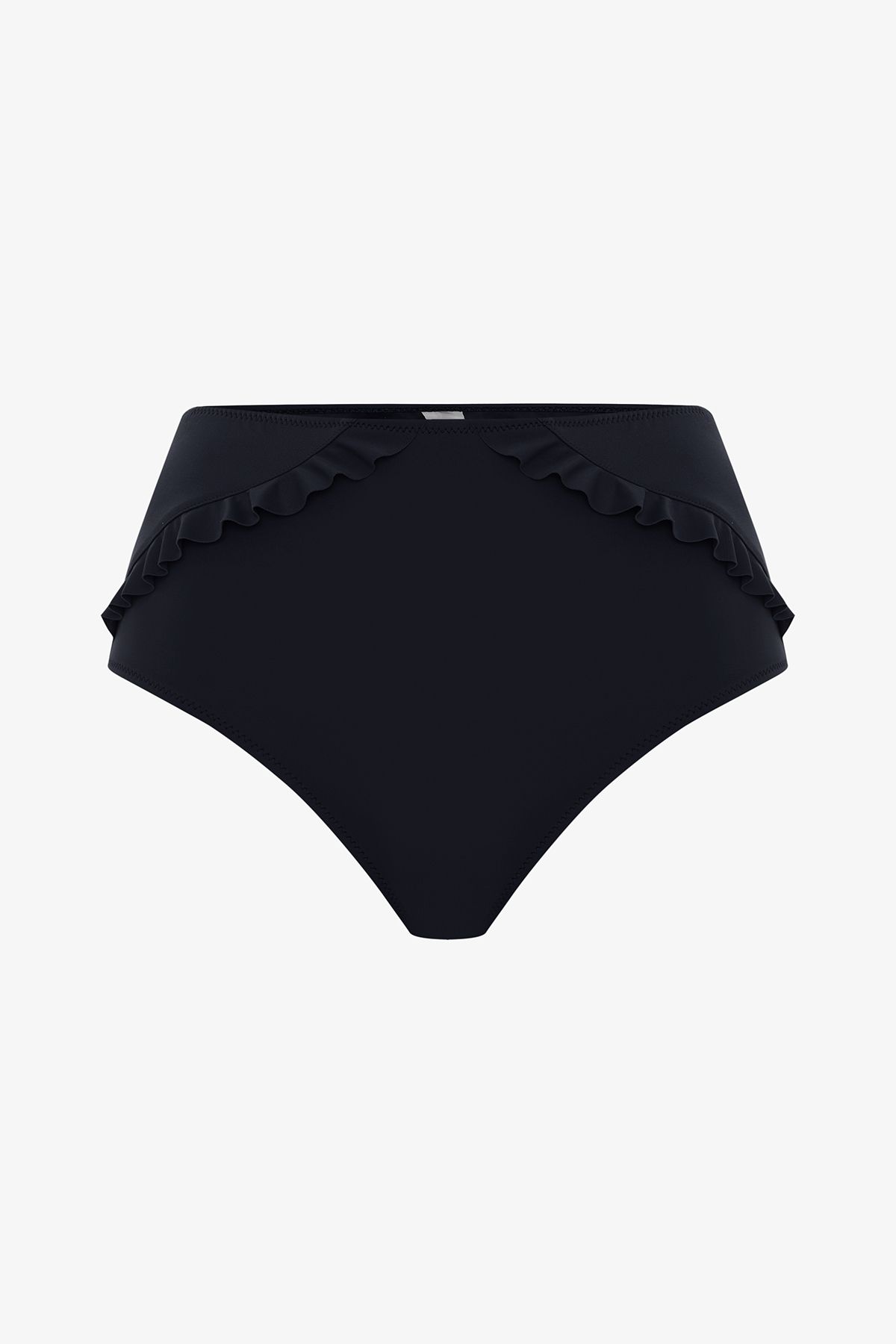 Penti-Nowe czarne bikini z falbankami 5