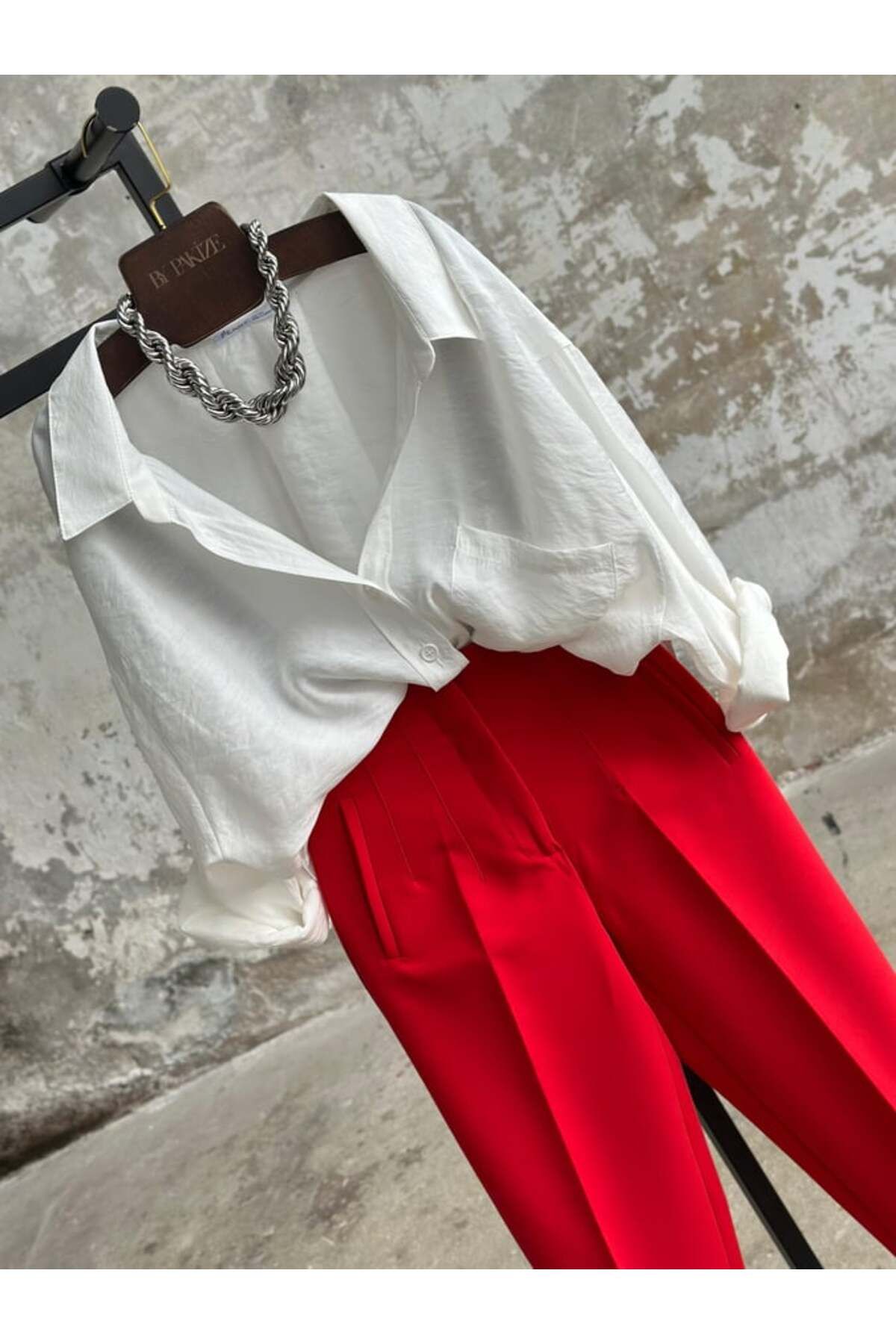 Telablanka-Karol Flatolu Fabric Trousers, Pioneer Flatolu Fabric Trousers 3