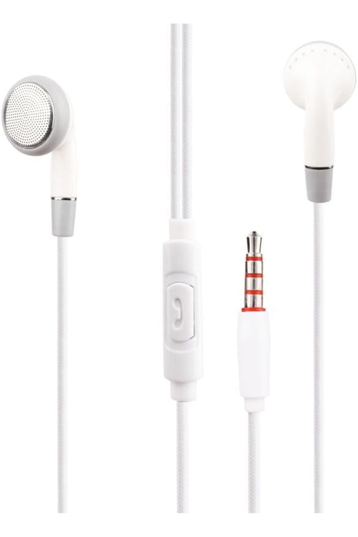 MEGOBİNE WHERE K105 STEREO 130 CM KLASİK ÇİVİ JACK EFSANE DÜZ MODEL DAHİLİ MİKROFONLU KABLOLU HİFİ