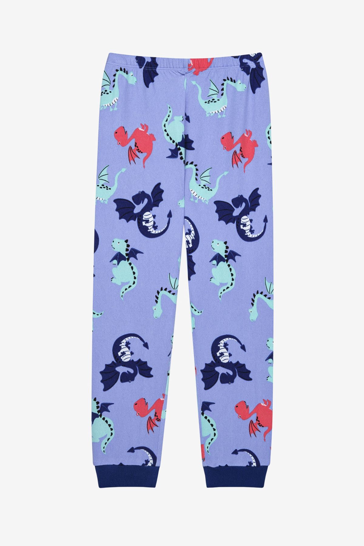 Penti-Jungen-Pyjama-Set mit Drachen-Flieder 3