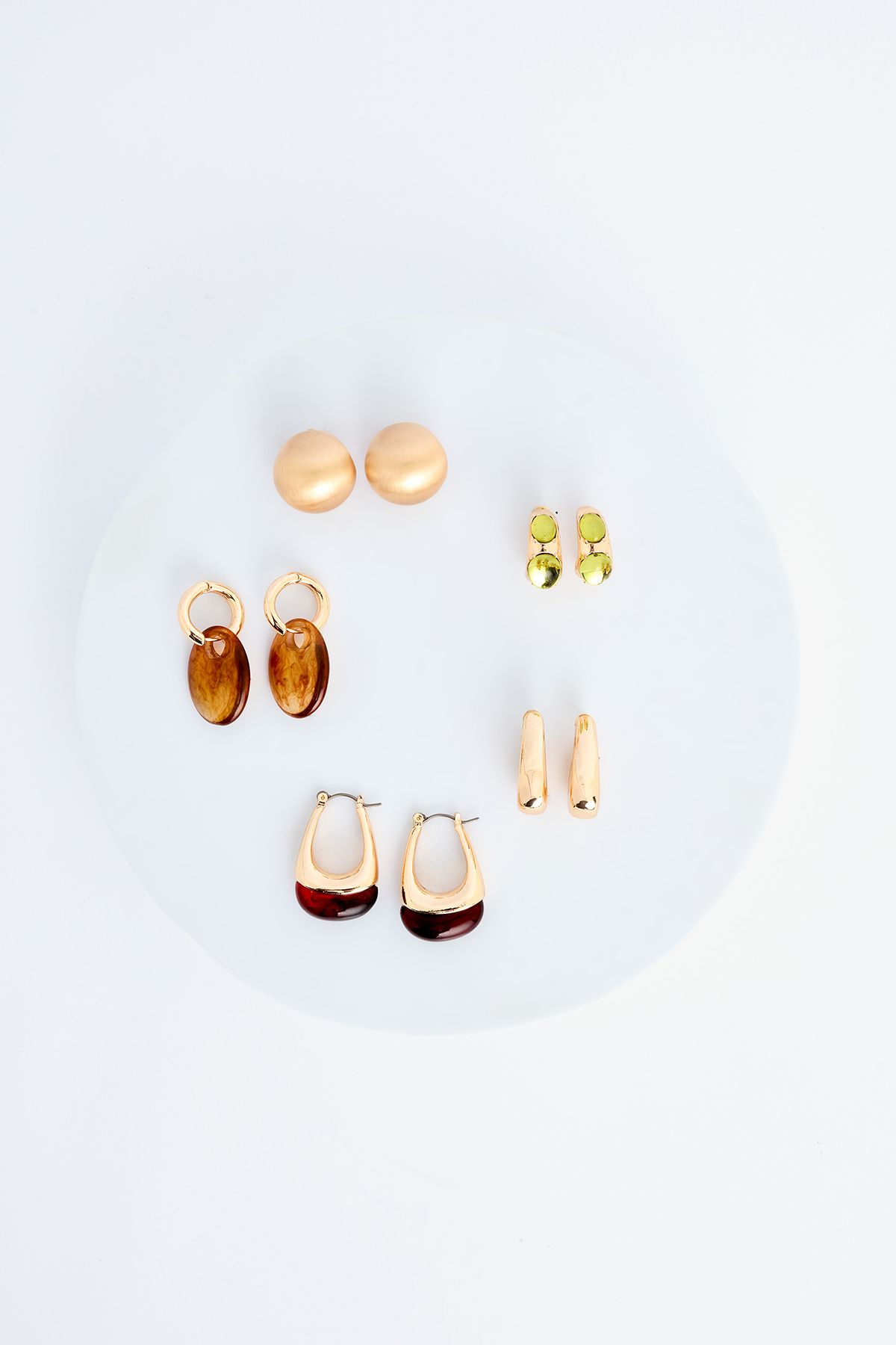 Penti-Nally Gold-Ohrring-Set 1