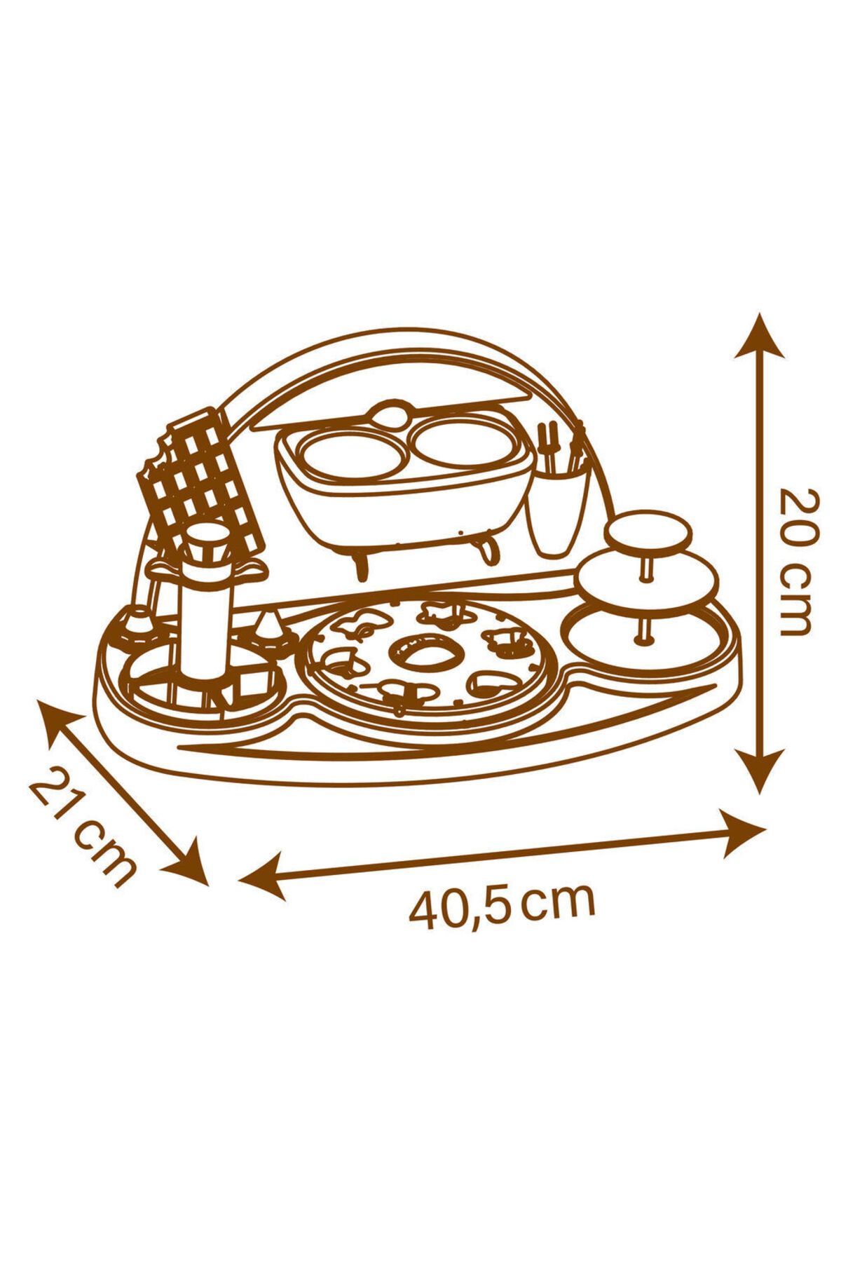 Smoby-Chef Chocolate Factory Play Set 7
