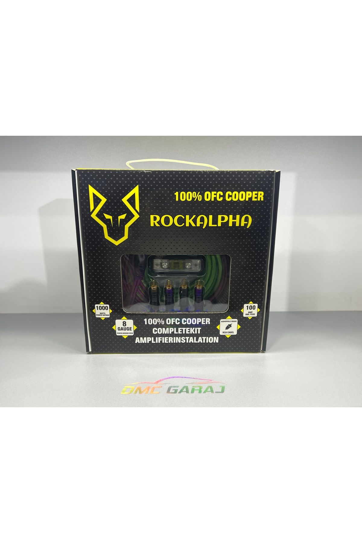 ROCKALPHA KABLO SETİ ROCKALPHA 8GA DMCGARAJ YENİ SERİ