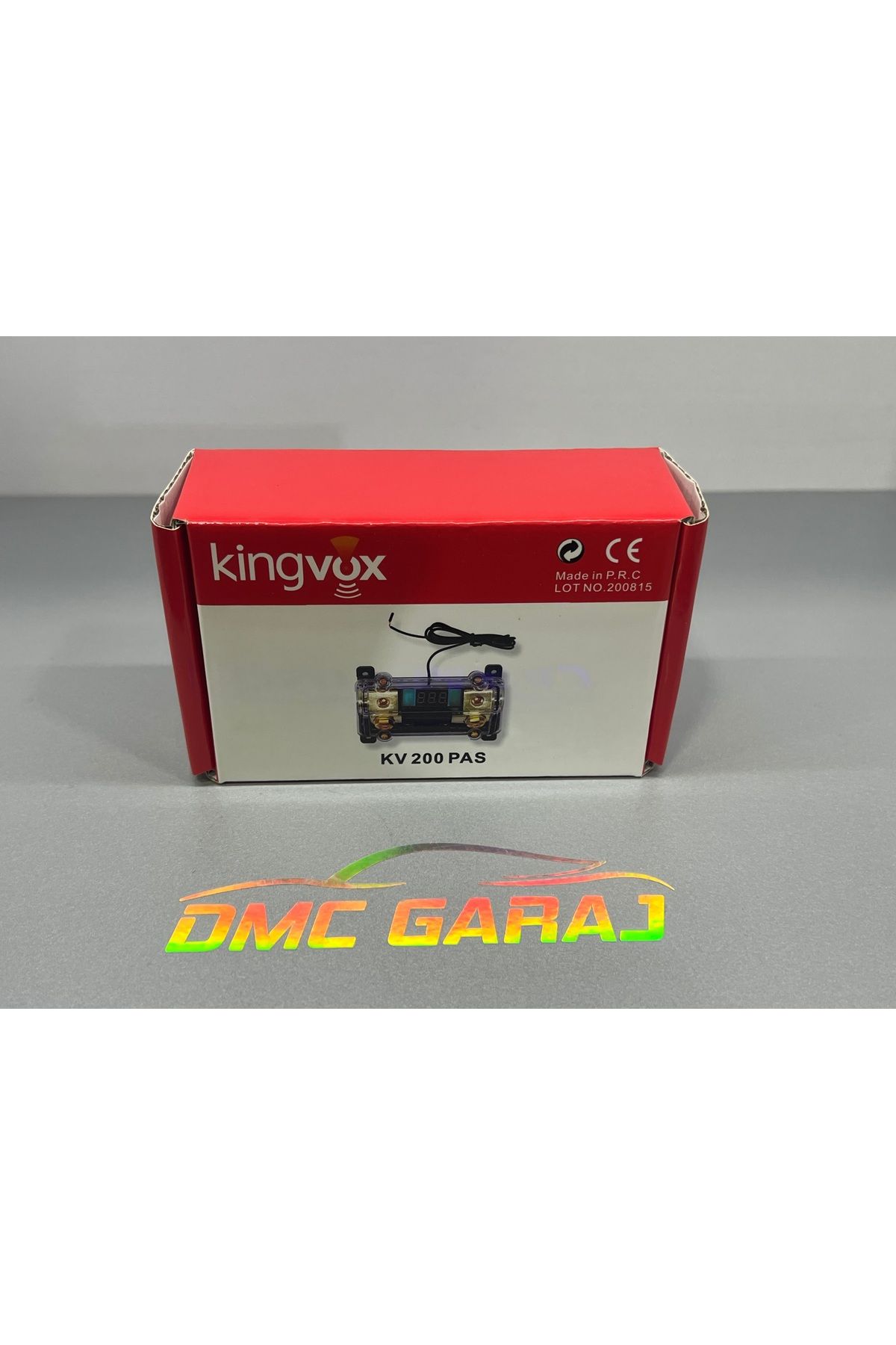 KİNGVOX 200 AMPER DİJİTAL VOLTAJ GÖSTERGELİ SİGORTA