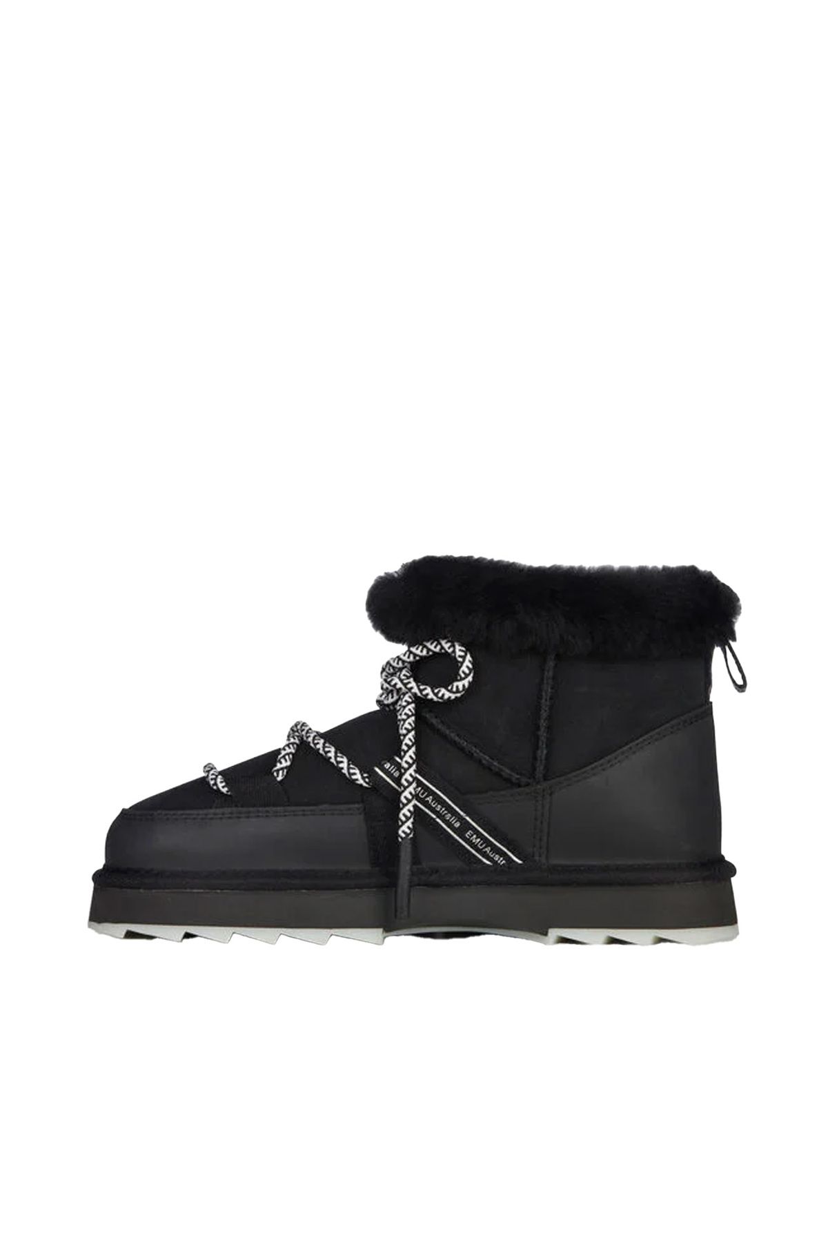 EMU Australia-Schwarze Damenstiefel von Blurred Micro 2