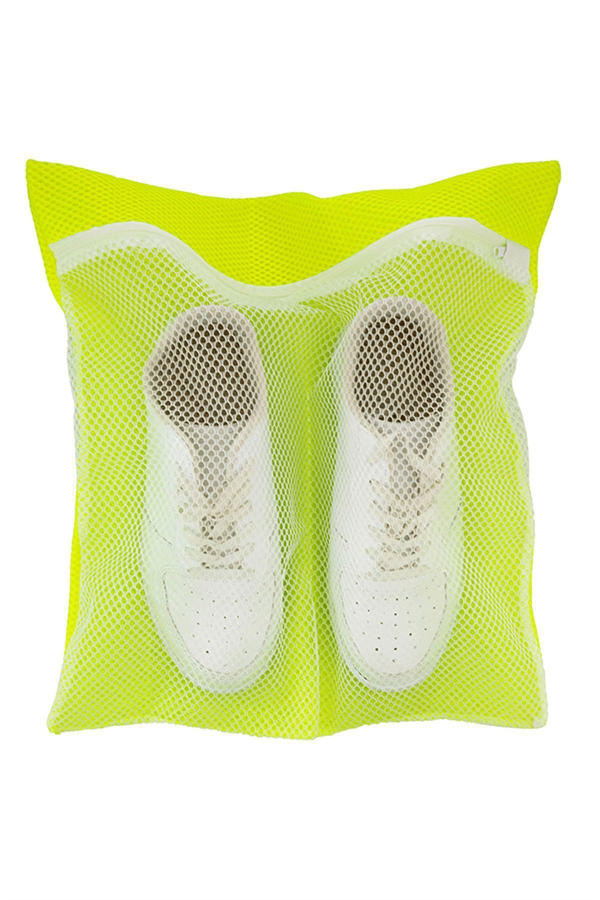 Turkco-Super Set of 3 |   Luxury Shoe Net + Laundry Net + Bra Washing Net Set Colorful Set 3