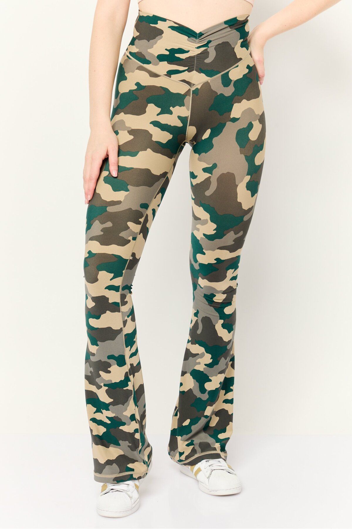 Offline by Aerie-Women Full Length Hi-Rise Camouflage Leggings, Multicolor 1