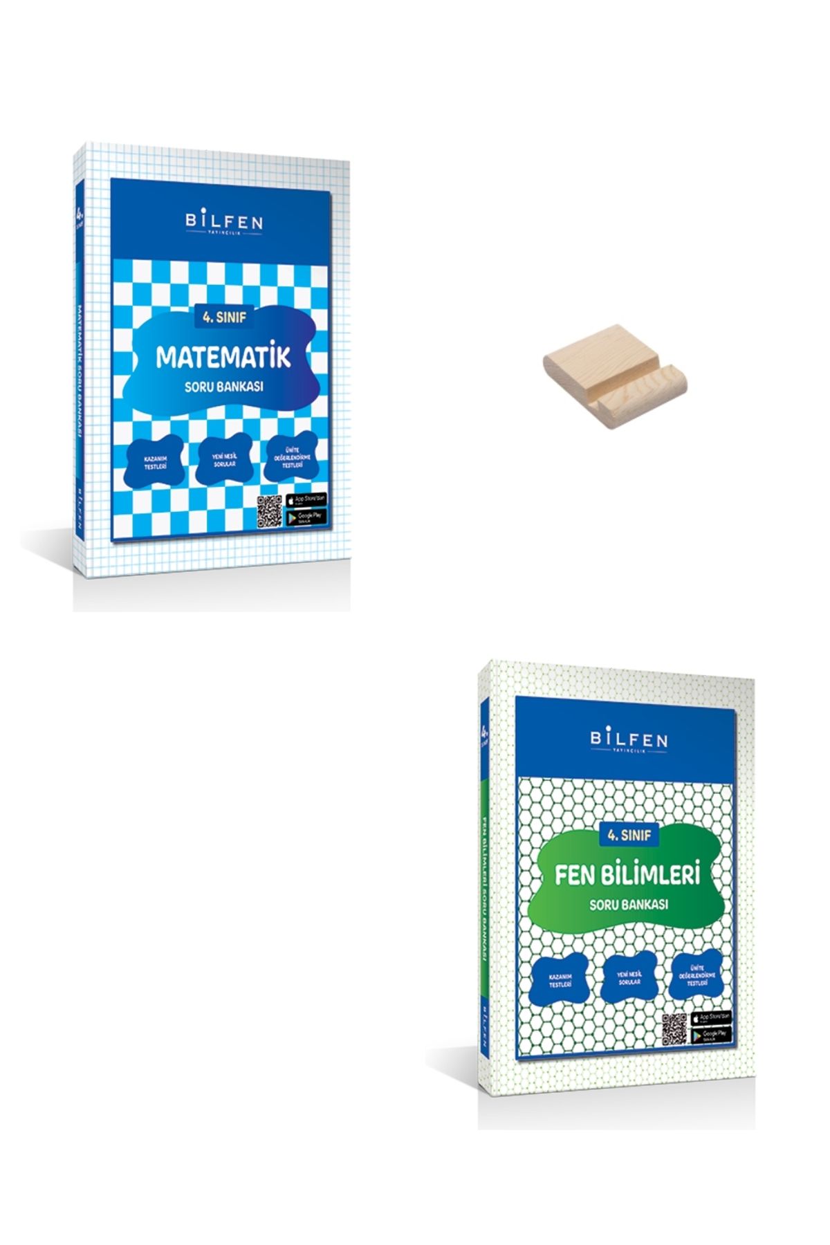 Bilfen Yayıncılık 4. Sınıf Matematik ve Fen Bilgisi Soru Bankası