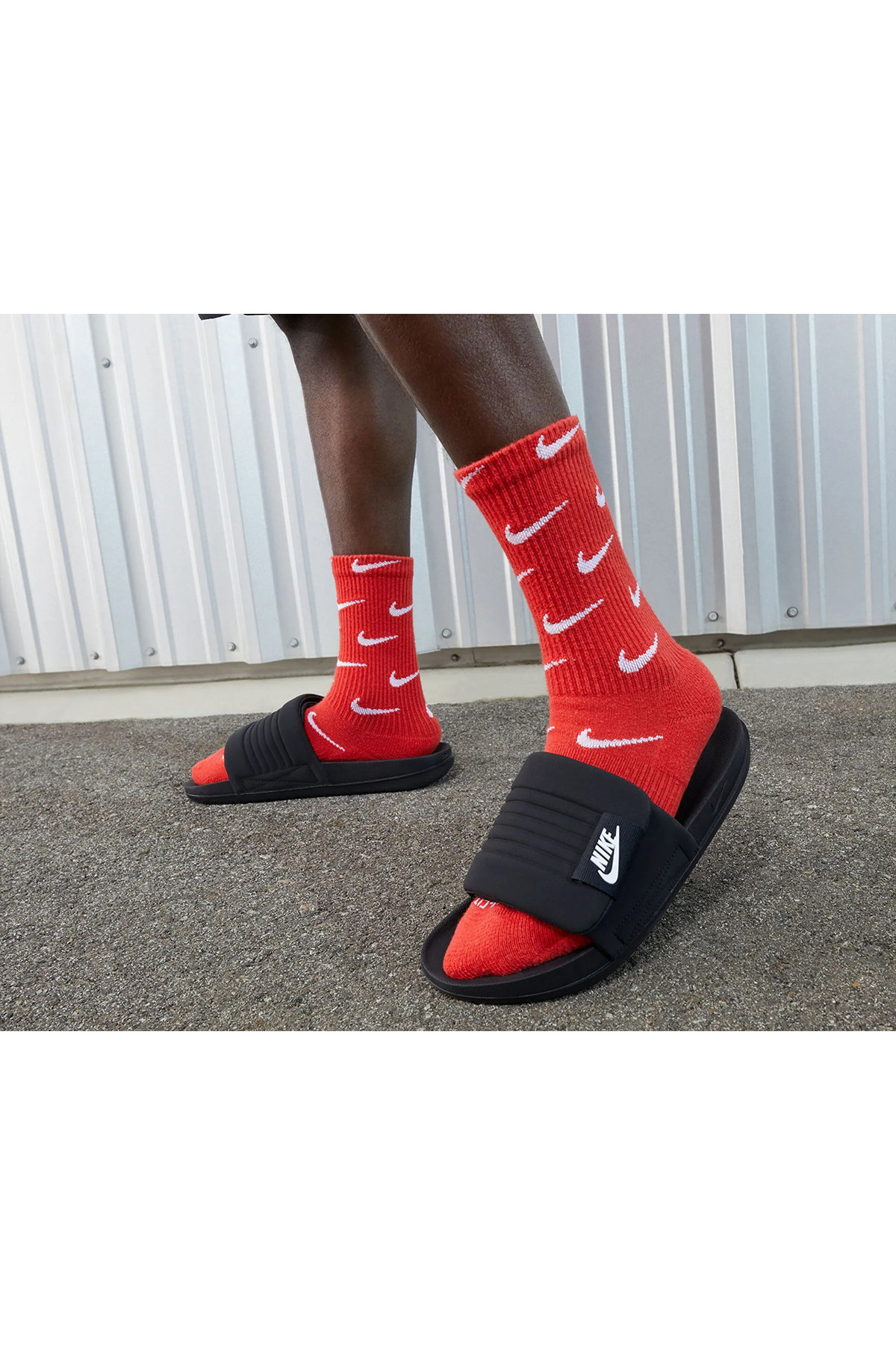 Nike-Black Sapak Collector Daily Sports Slippers 2