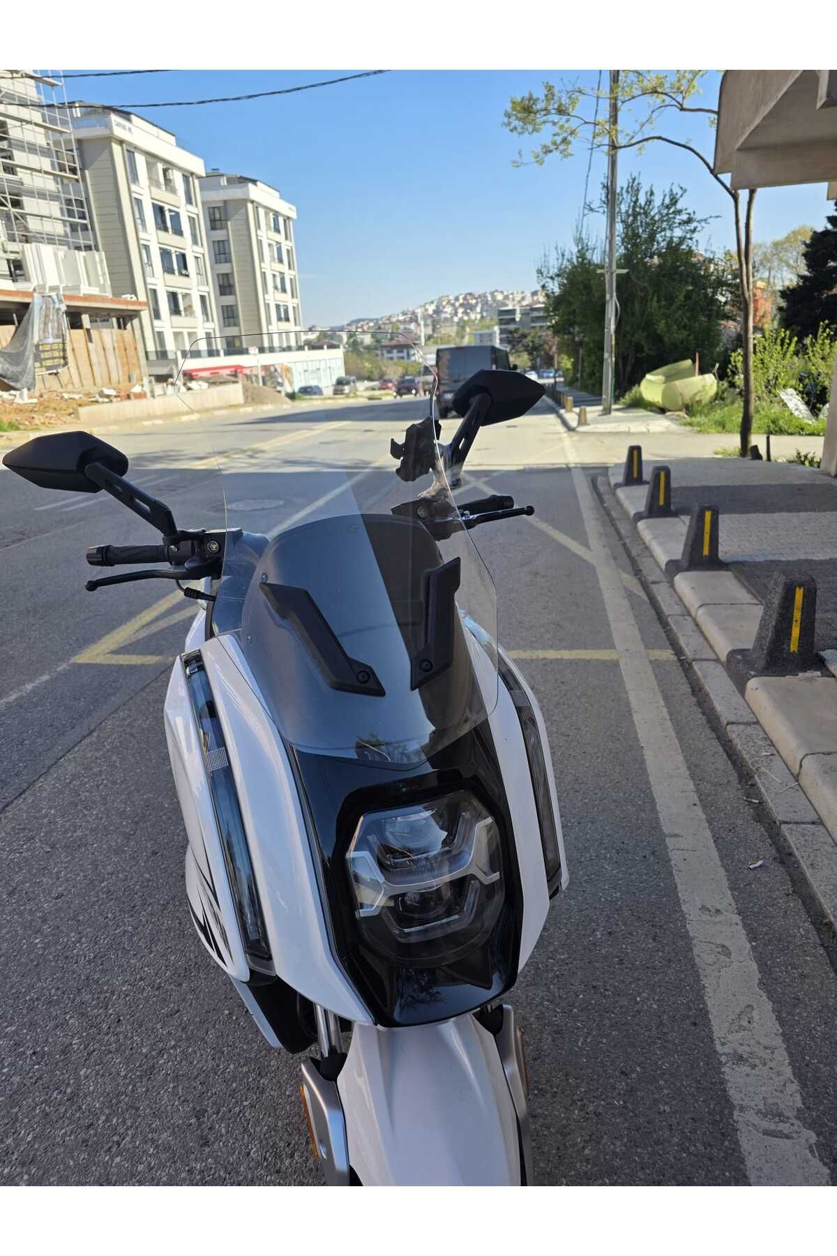 Dofern JDF 250 T Siperlik Ön Cam 2024-2025 Model 60cm Şeffaf Renkli 4mm UZUN CAM