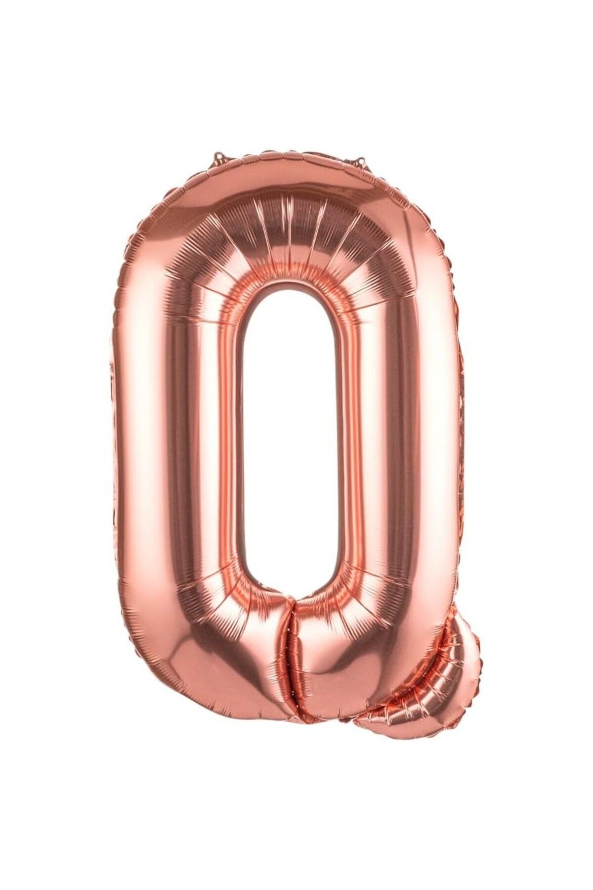 OEM Balon Folie Metalizata Litera Q, 80 Cm, Umflati Cu Heliu Sau Aer, Ambalaj Individual Unisex - 10