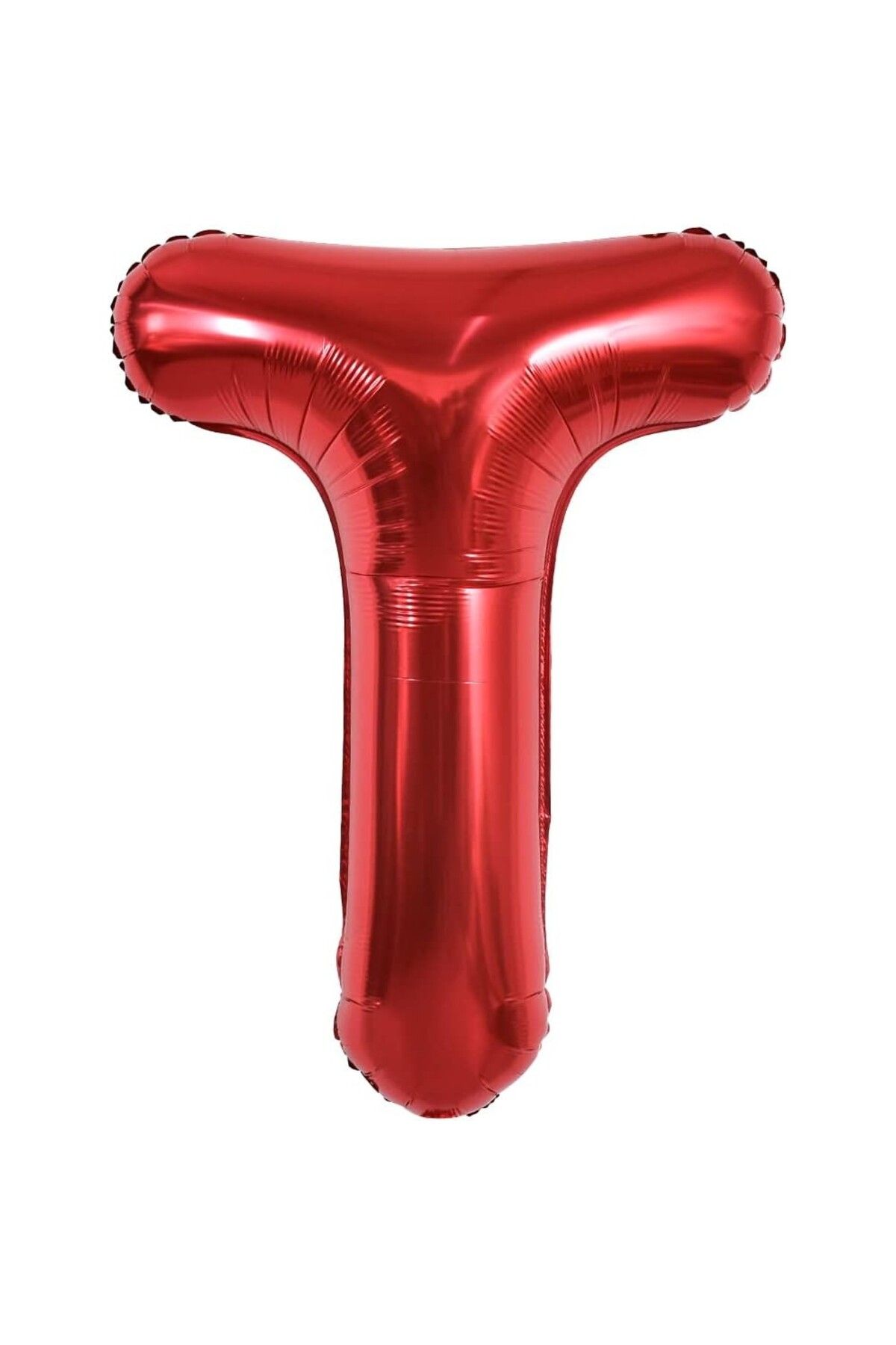 Flippy Balon Litera T, Flippy, 40 Cm, , Pai Inclus, Rosu - One Size