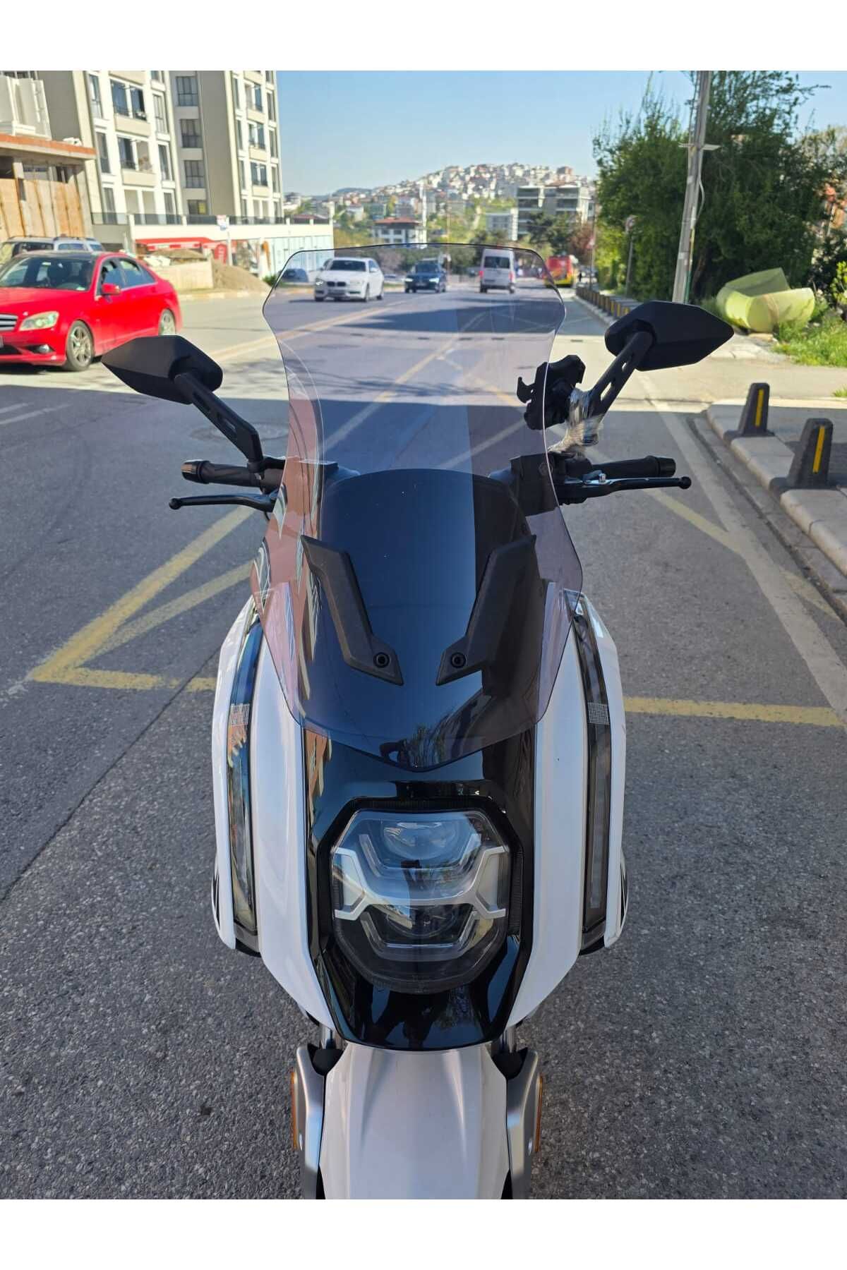 Dofern JDF 250 T Siperlik Ön Cam 2024-2025 Model 60cm Füme Renkli 4mm UZUN CAM