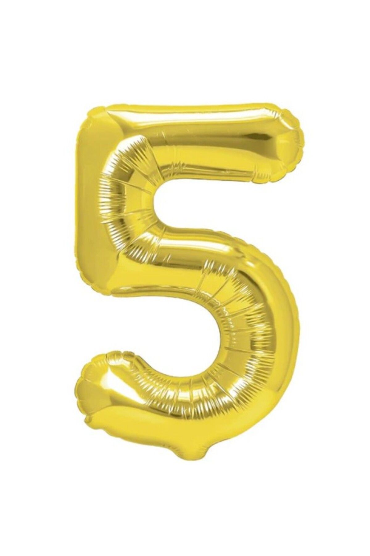 Flippy Balon , Cifra, 40 Cm, , Auriu, Cifra 5 - One Size