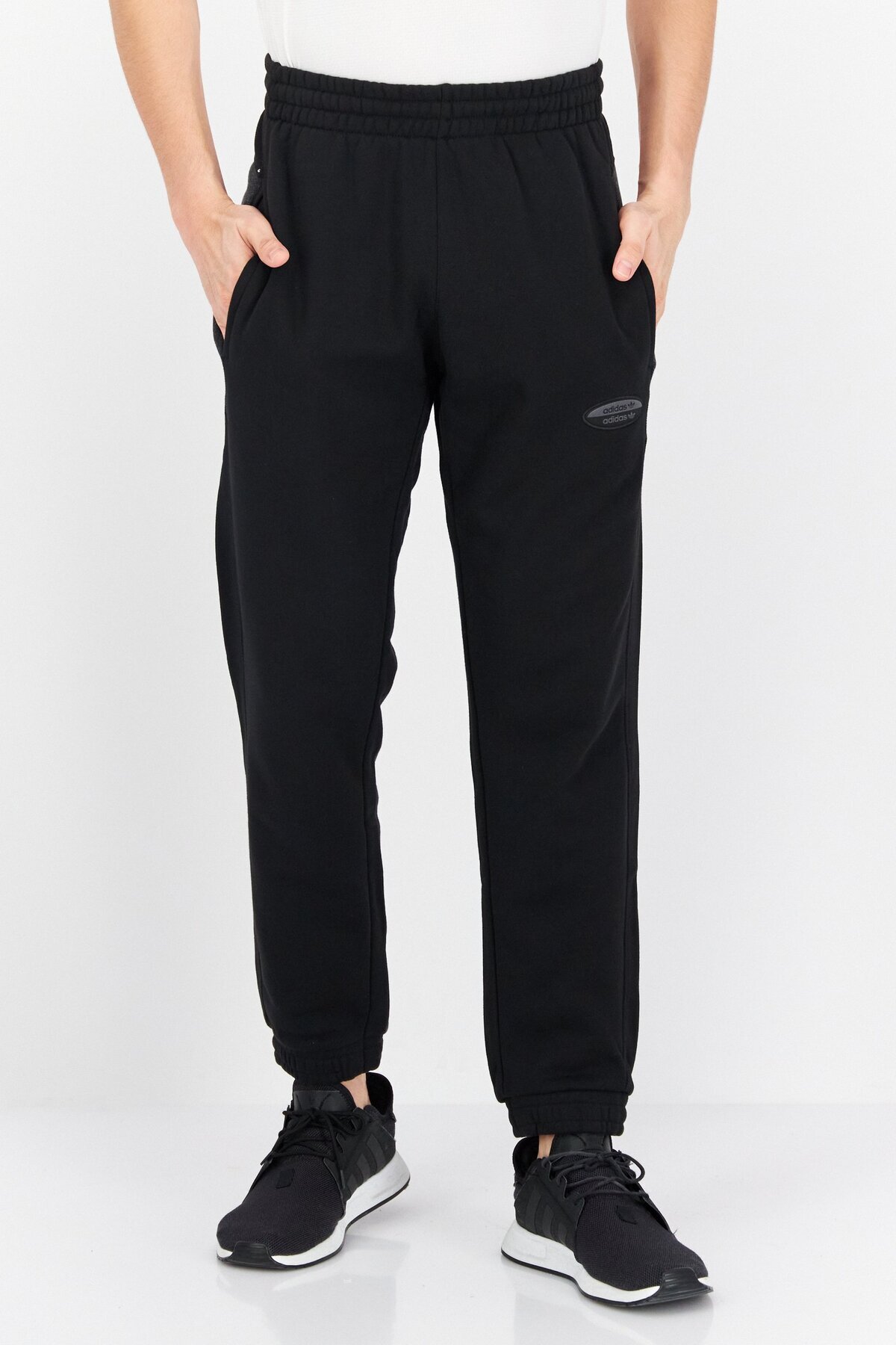 adidas-Men Sportswear Fit Training Sweatpants, Black 1