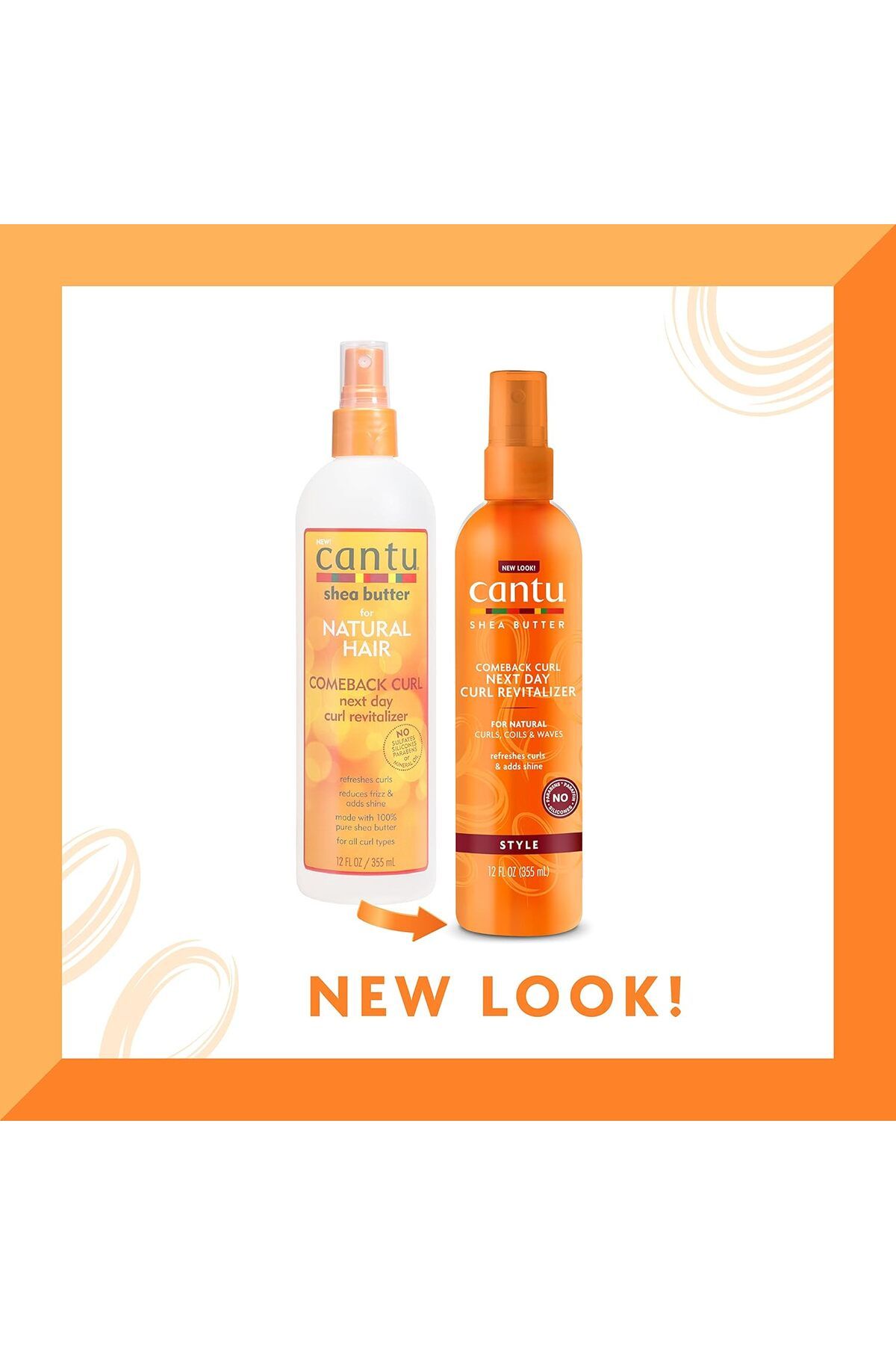 Cantu-Cantu Shea But Comeback Curl Next Day Curl Revitalizer 355ml 7