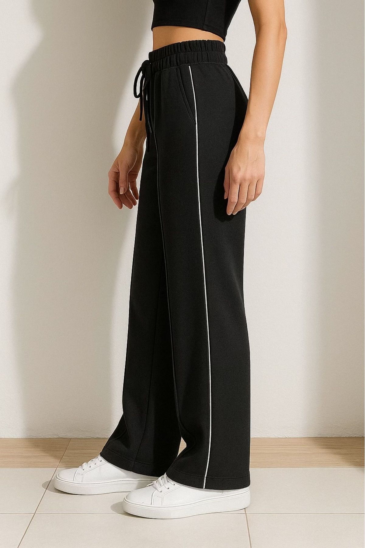 LACKH-Sweatpants Loose, with Grass on the Front and Pipe on the Side 2