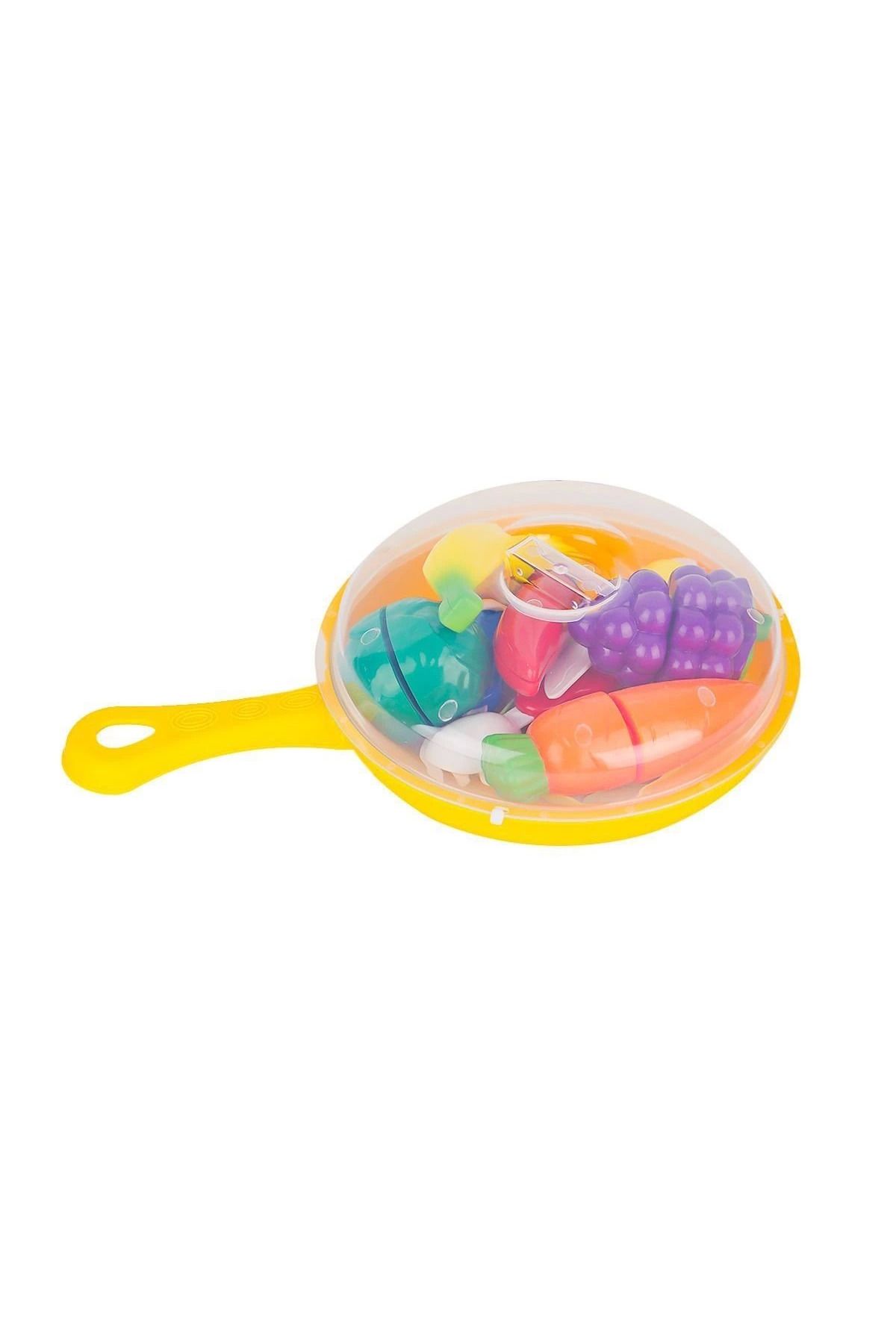 Eldenör Urt0007 Tavada Meyve Sebze Set 15 Parça -birliktoys