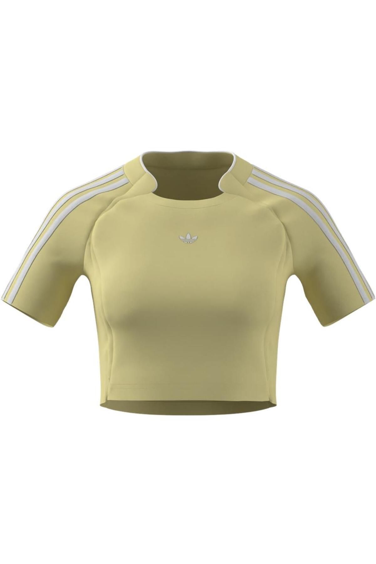 adidas-Yellow Women's T-Shirt Teamgeist Top Jc6350 7