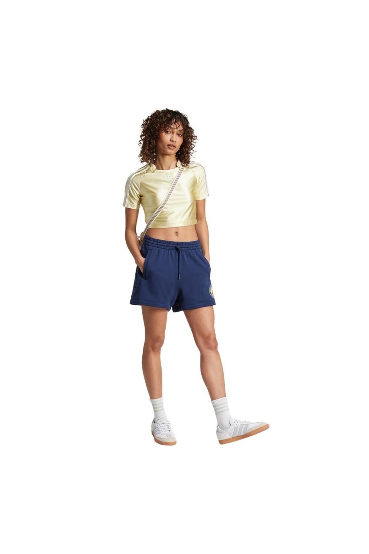 adidas-Yellow Women's T-Shirt Teamgeist Top Jc6350 4