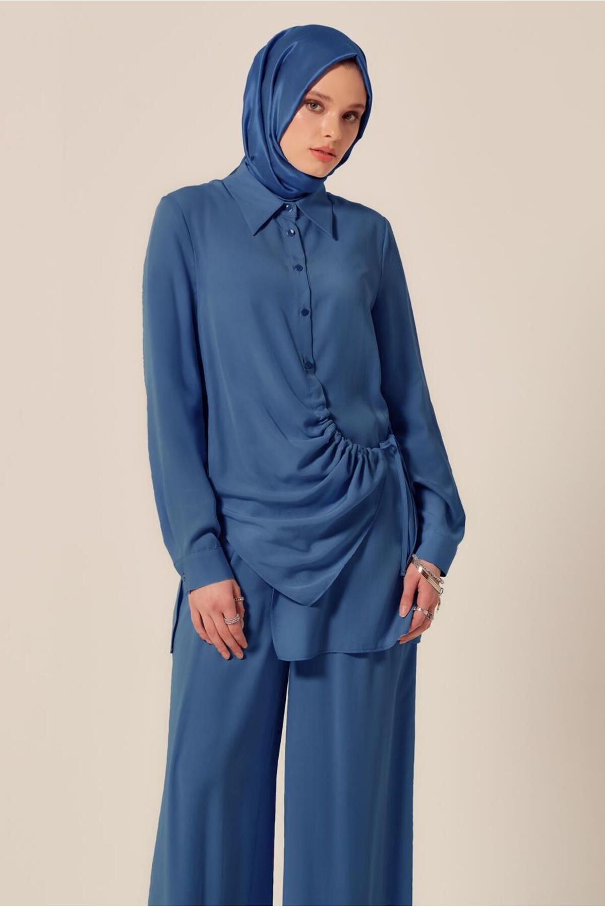 Alvina-Tunic with Binding Details 45352 4