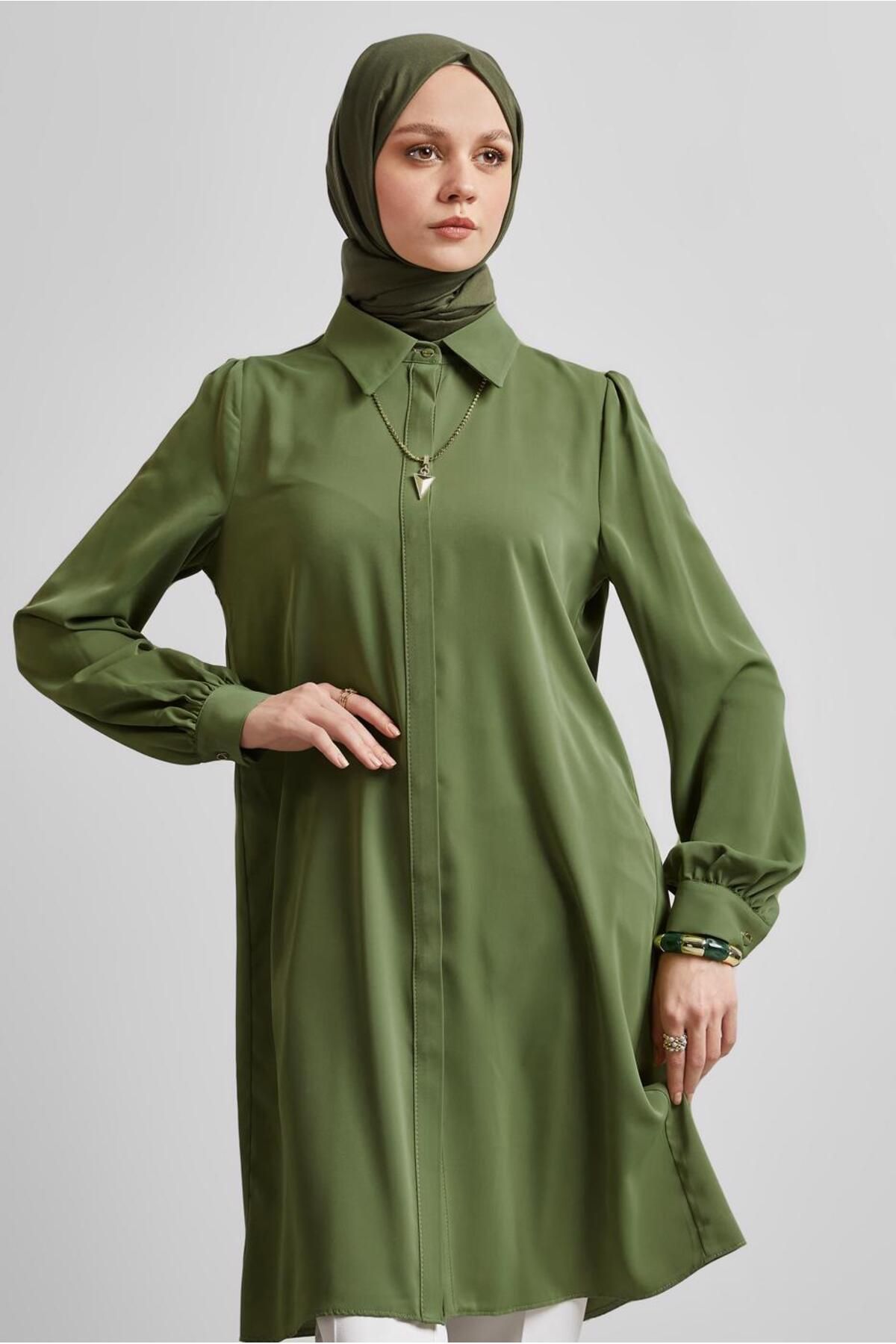 تونیک یقه پیراهن 45437 Alvina