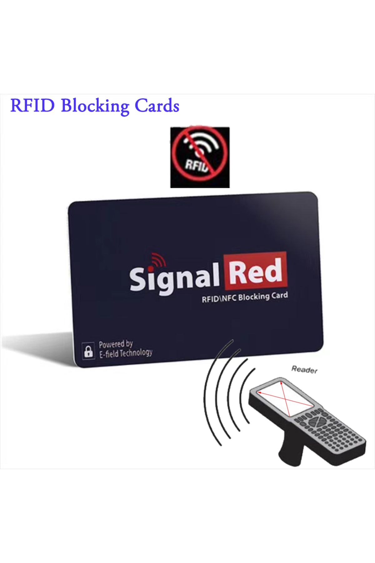 Choice-1pc Shield Card Protect Entire Wallet Rfid Blocking Nfc Signals Shield Secure For Credit Cards And P 1