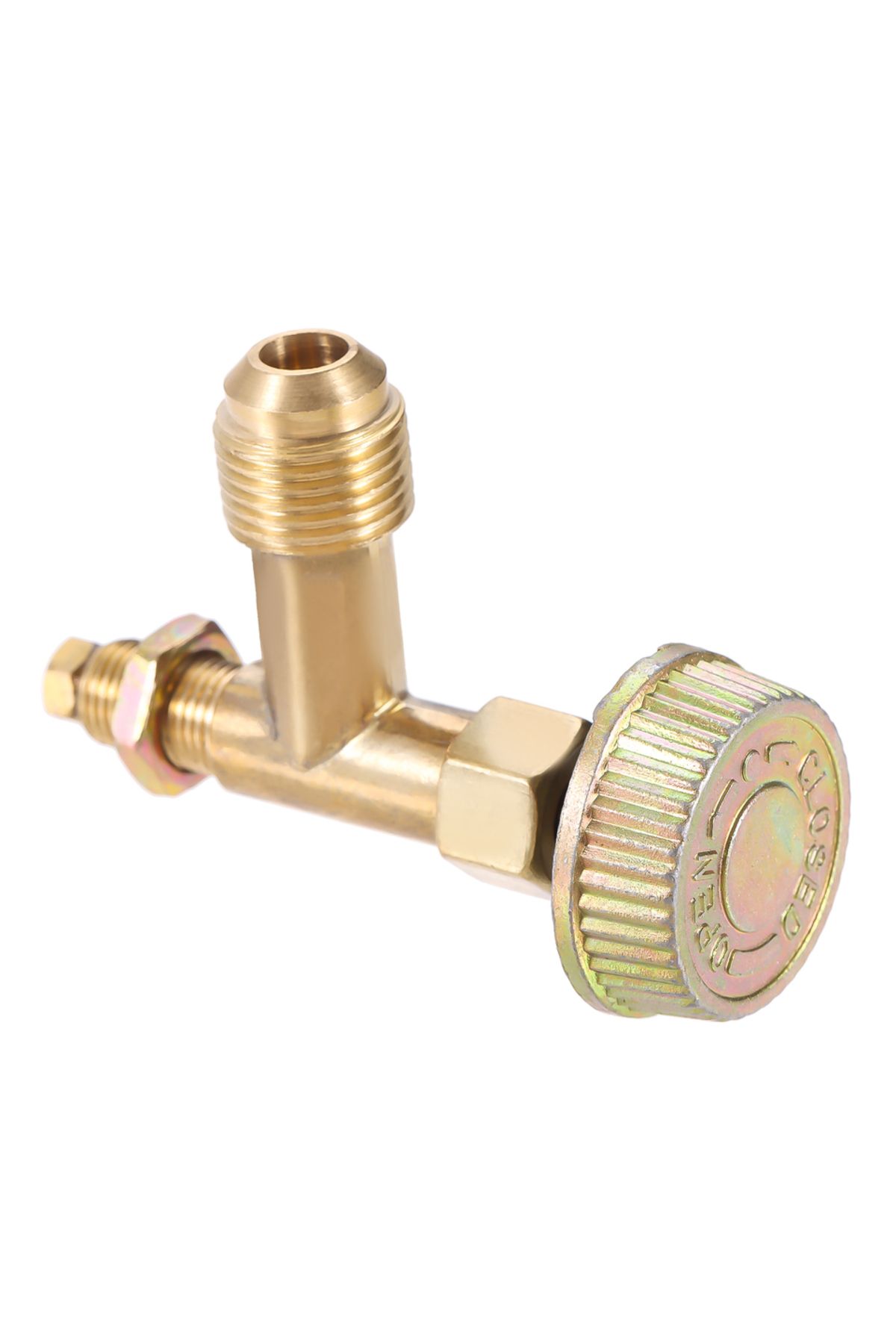 Choice-DIY Propane Gas Control Valve with 3/8" Male Flare Thread and Other side with M10X1 Metric Thread... 4