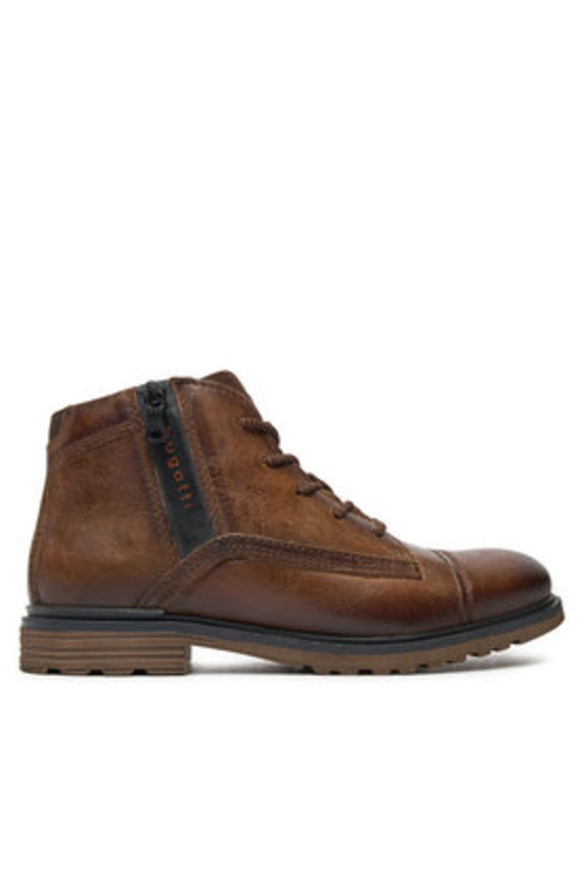 BUGATTI-men's boots 321A0U3L3500 brown 1
