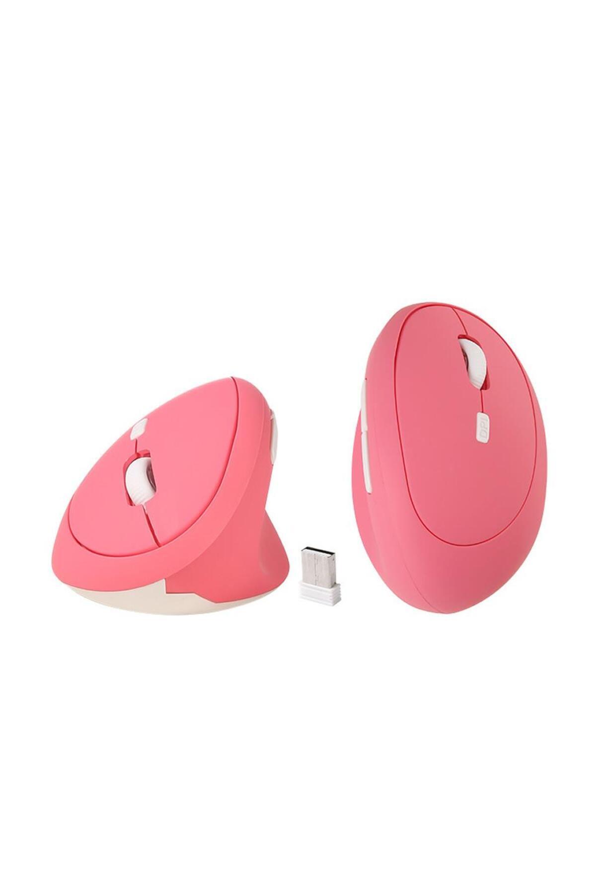 valkyrie Y08 Dikey Kablosuz 2.4G Sessiz Şarjlı 6 Tuşlu Vertical