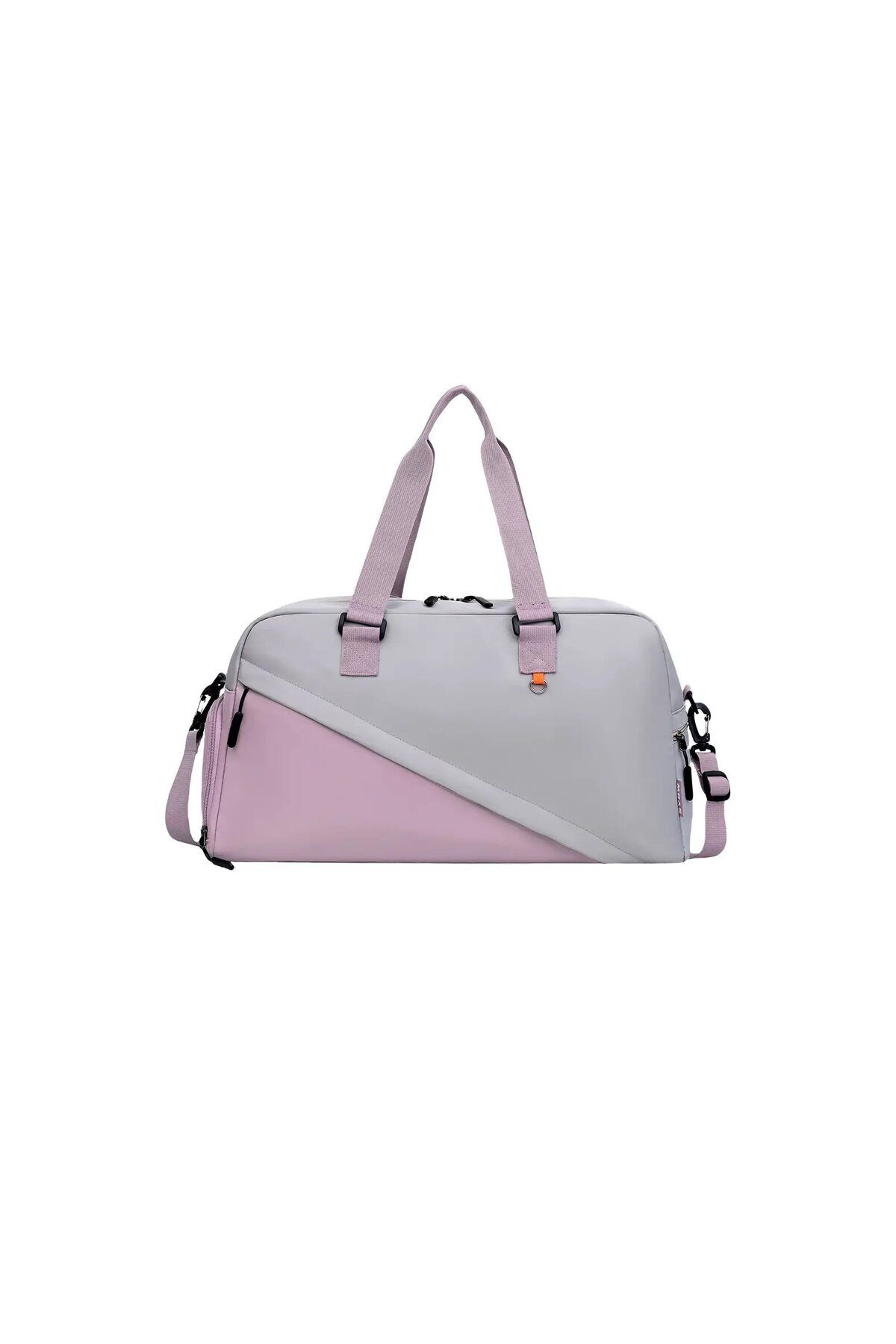 OEM Geanta Transparenta Sala Si Calatorie, Personalizata, Cu Compartiment Pantofi, Roz Unisex - S