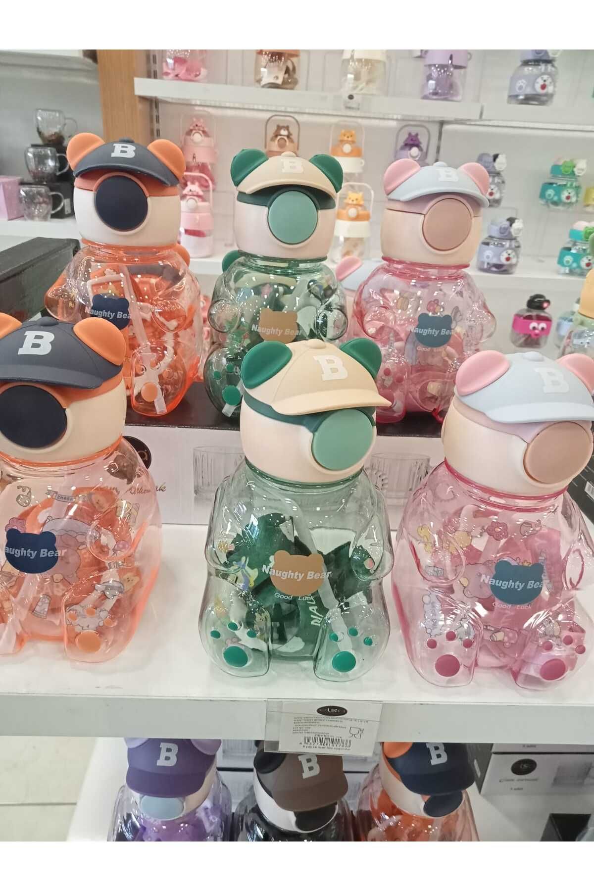 Seçkin Trend Yaramaz Ayıcık Su Matarası