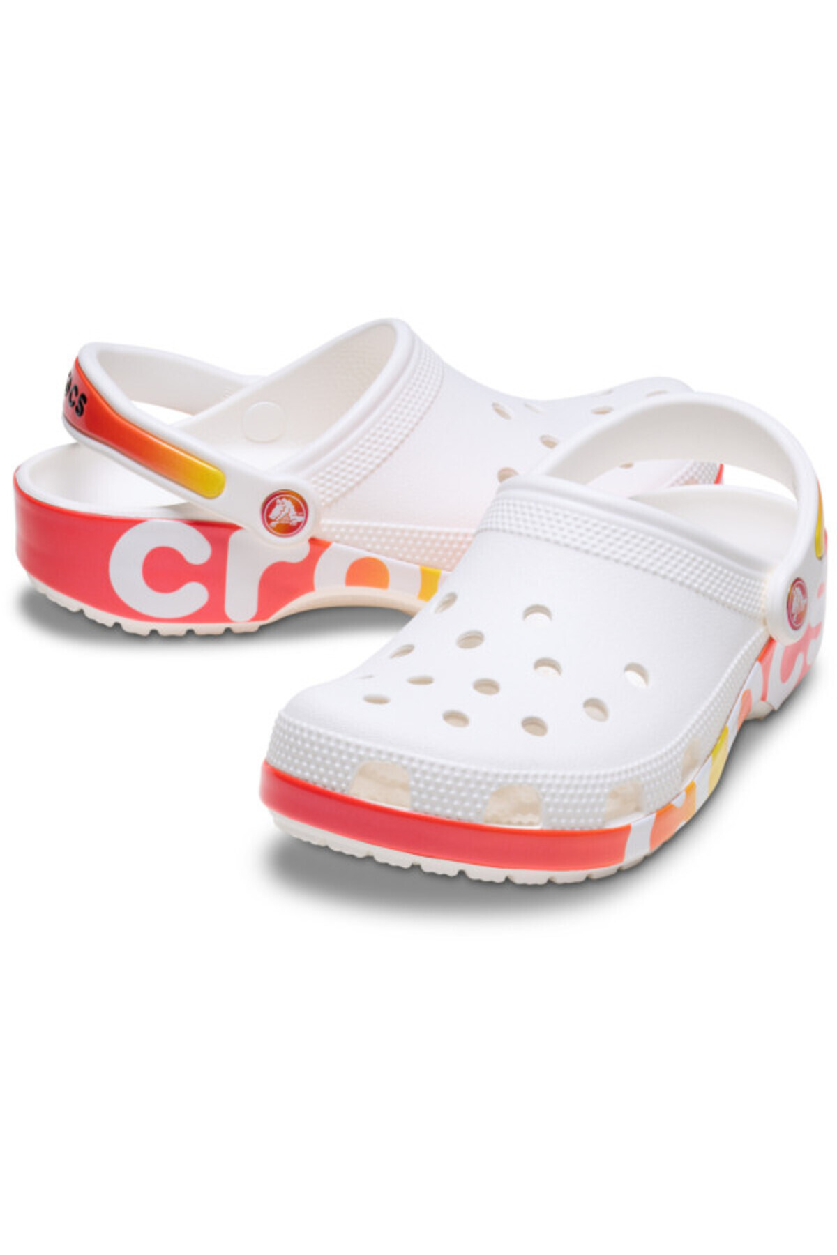 Crocs-classic reflector clog - white 4