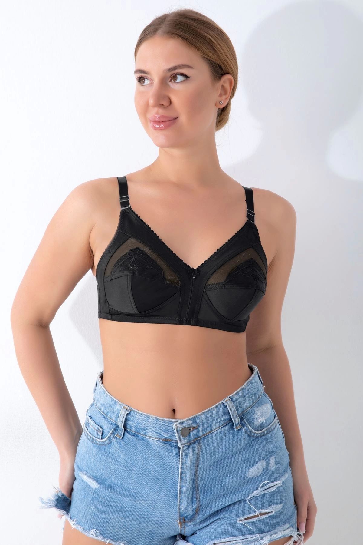 Beruflic Siyah Toparlayıcı Sütyen - 502