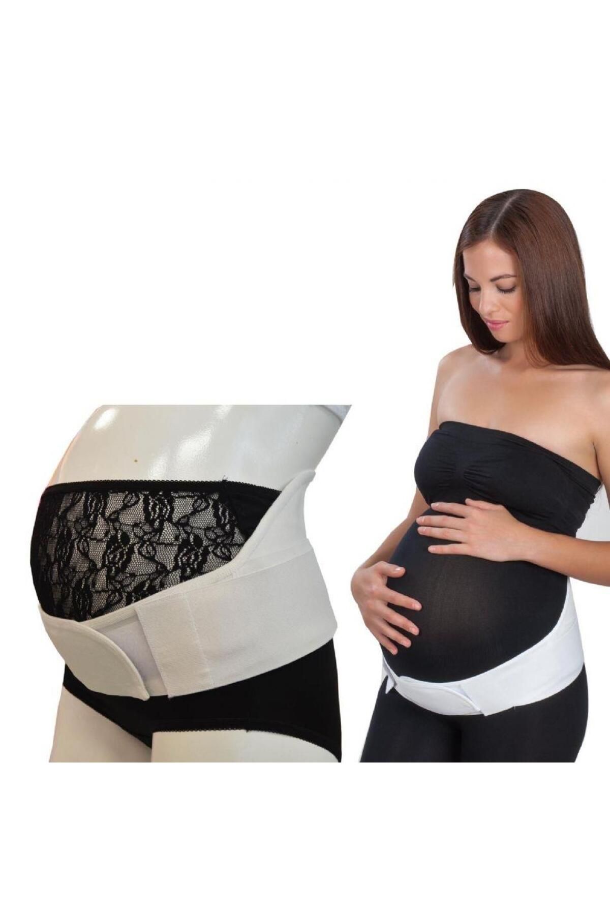 SAVA HOME COLLECTİON BabyJem Hamile ve Bel Destek Bandı 249 Beyaz